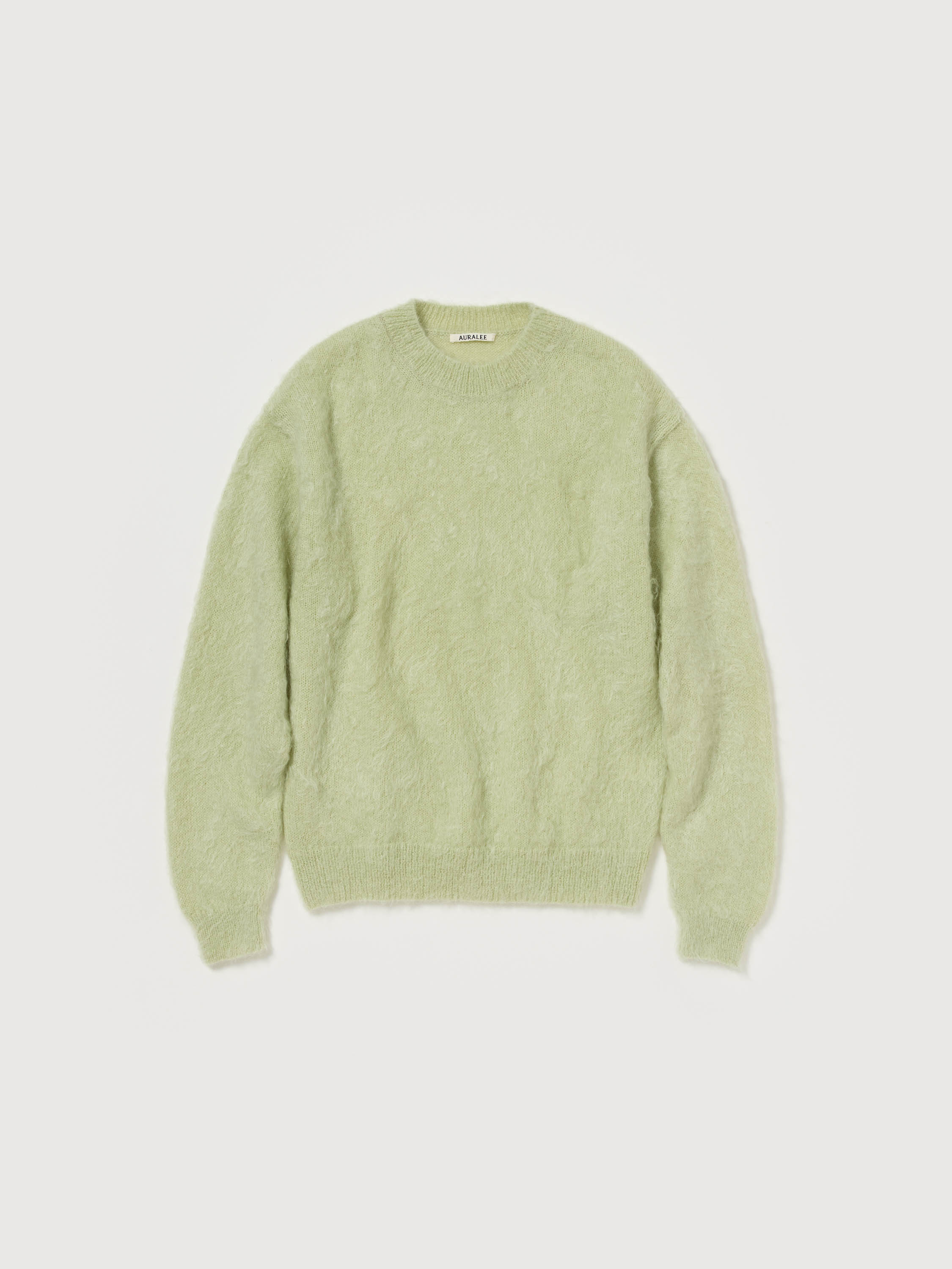 BRUSHED SUPER KID MOHAIR KNIT P/O - AURALEE Official Website