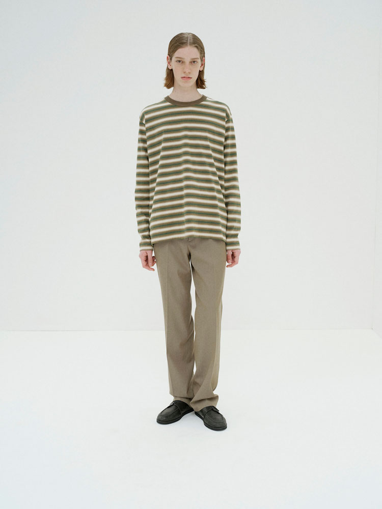 LIGHT WOOL MAX GABARDINE SLACKS