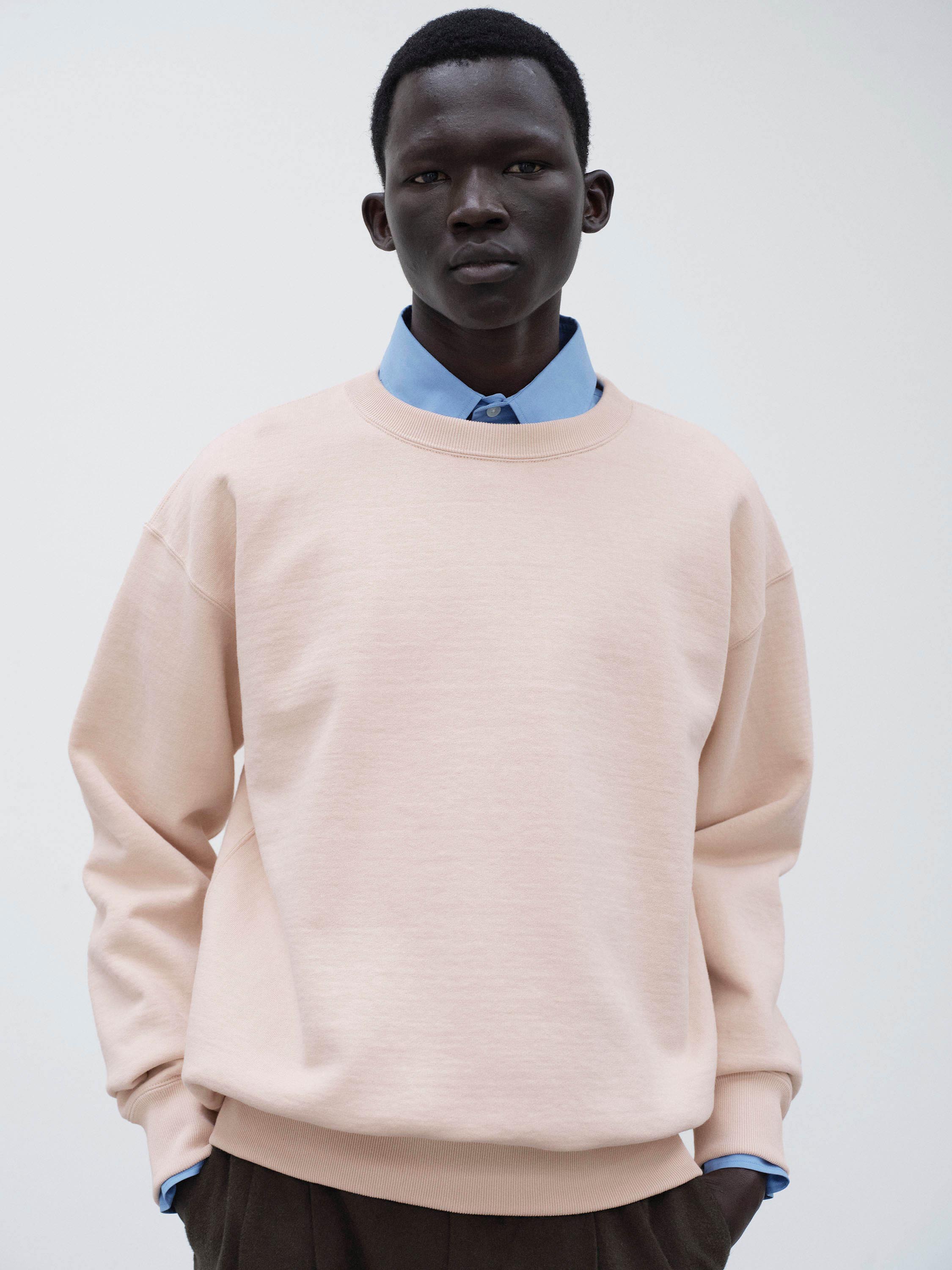 SMOOTH SOFT BD SWEAT P/O 詳細画像 DUSTY PINK 2