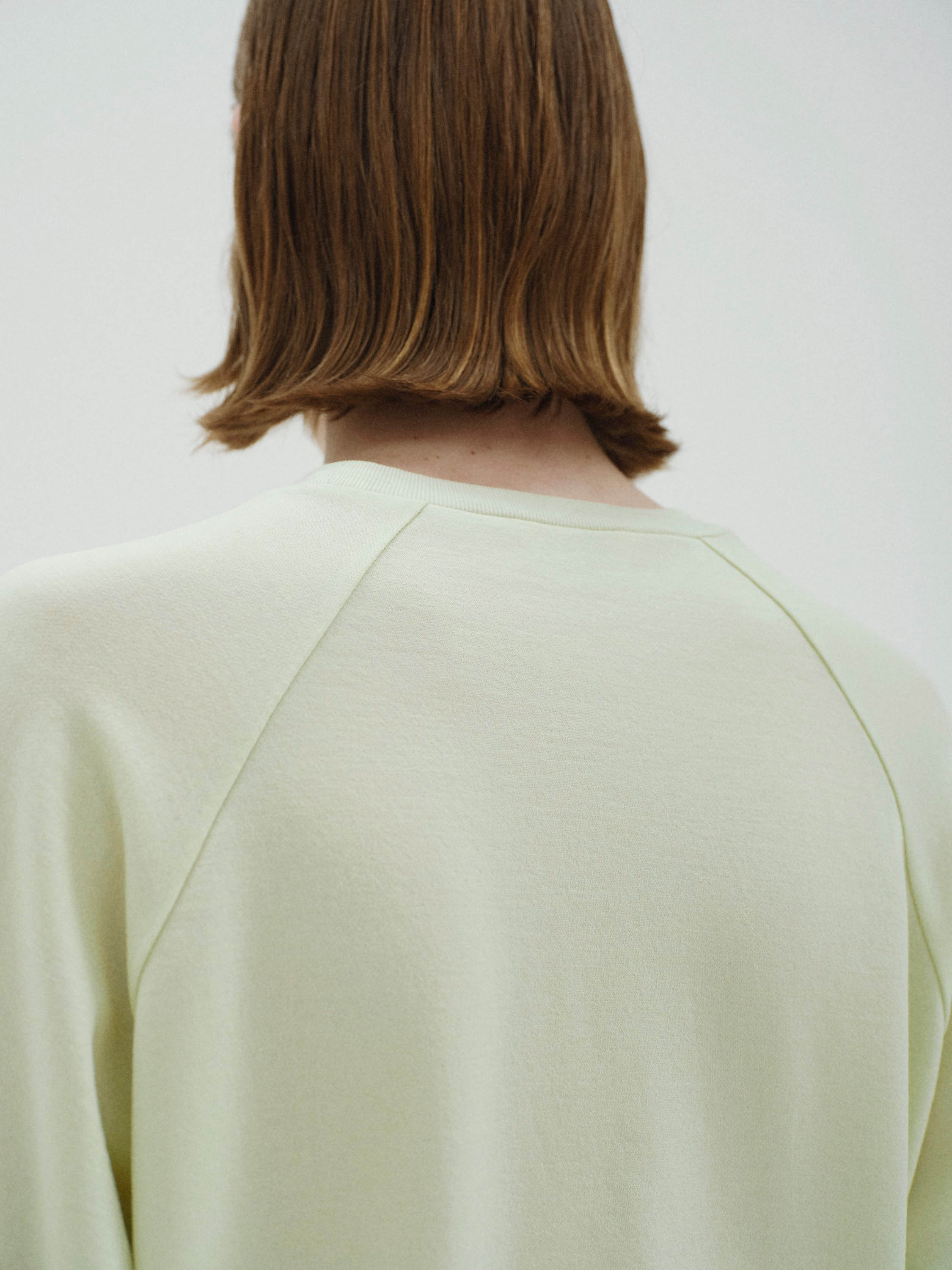 LIGHT WOOL SWEAT P/O 詳細画像 PALE LIME 3