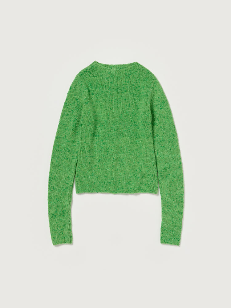 CASHMERE MELANGE KNIT P/O