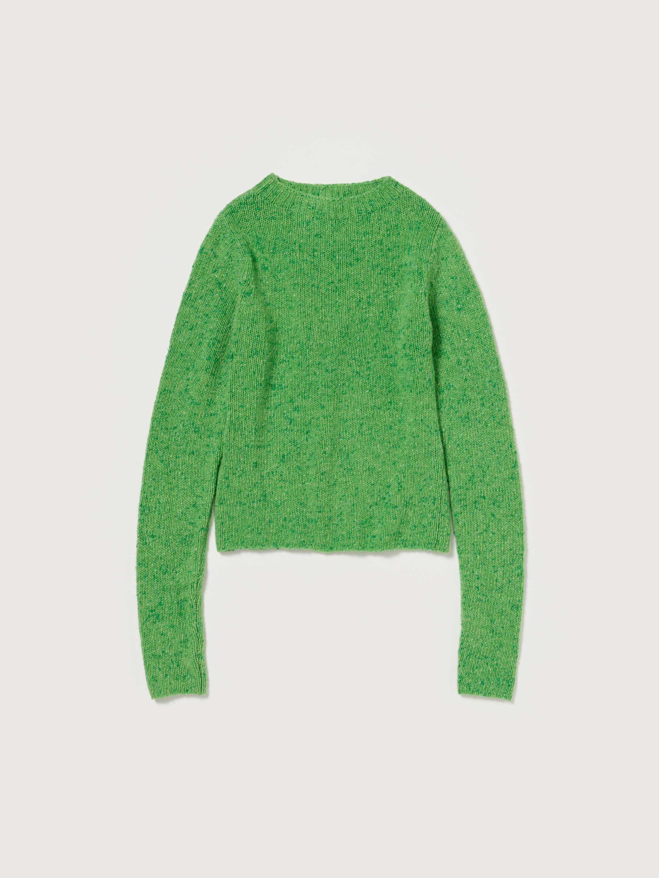 CASHMERE MELANGE KNIT P/O 詳細画像 TOP GREEN 4