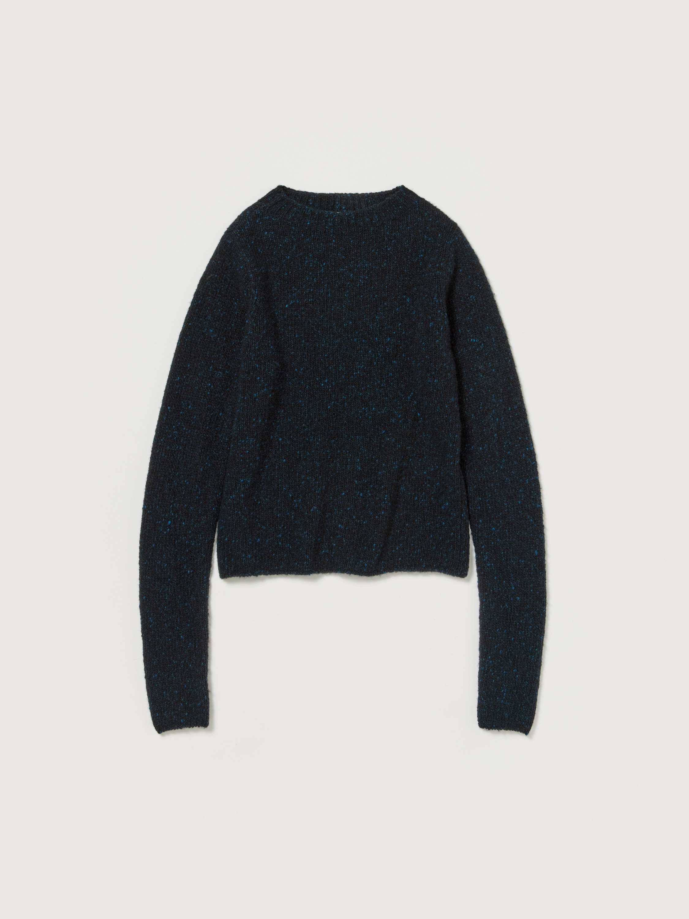 CASHMERE MELANGE KNIT P/O 詳細画像 TOP NAVY BLACK 1
