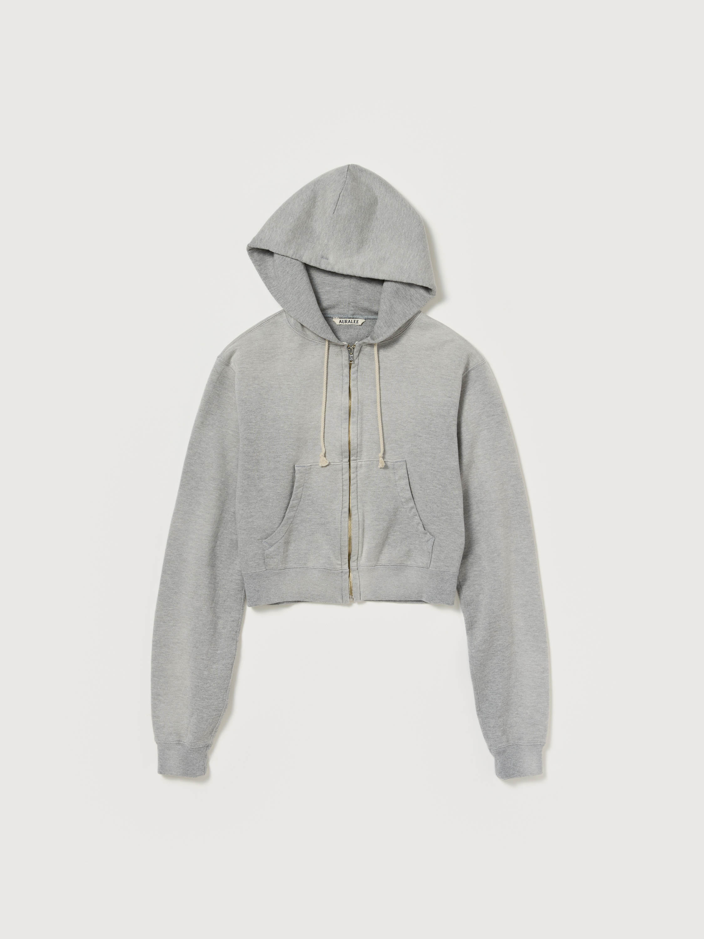 PRODUCT DYED PIMA LIGHT SWEAT ZIP PARKA 詳細画像 TOP GRAY 1