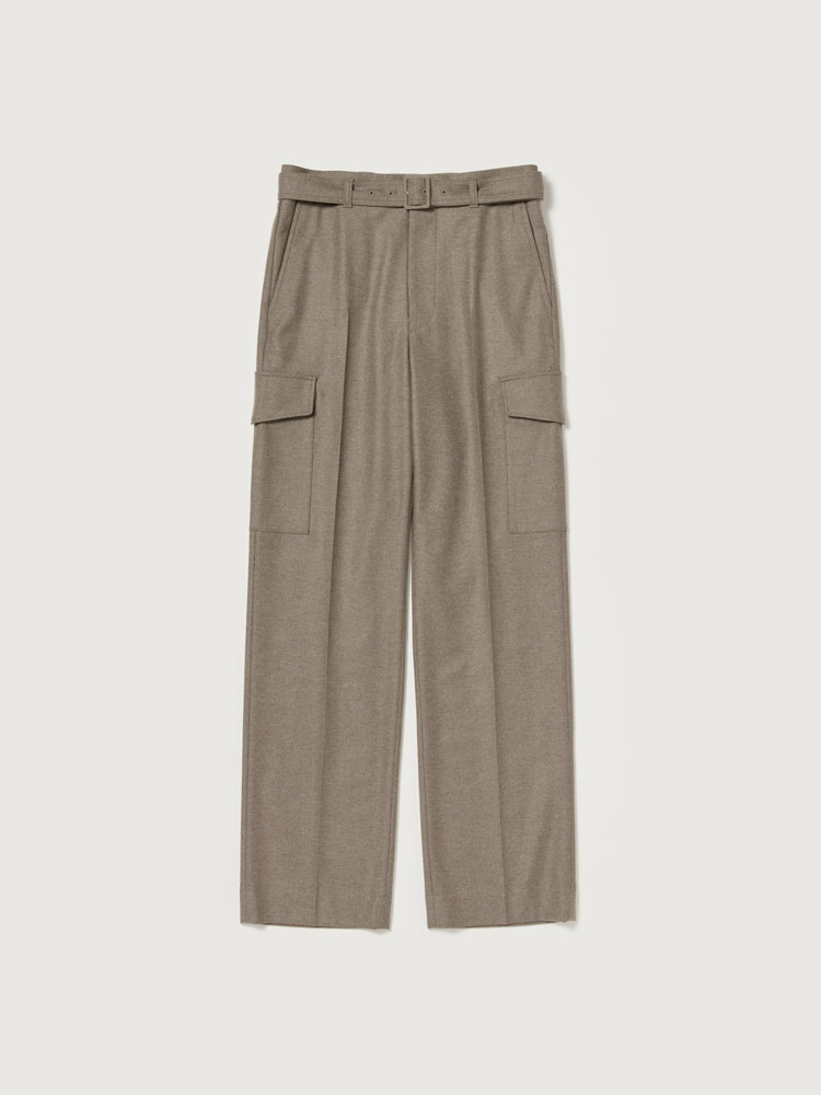 パンツ AURALEE WOOL FULLING FLANNEL SLACKS WOOL FULLING FLANNEL CARGO SLACKS - AURALEE Official Website