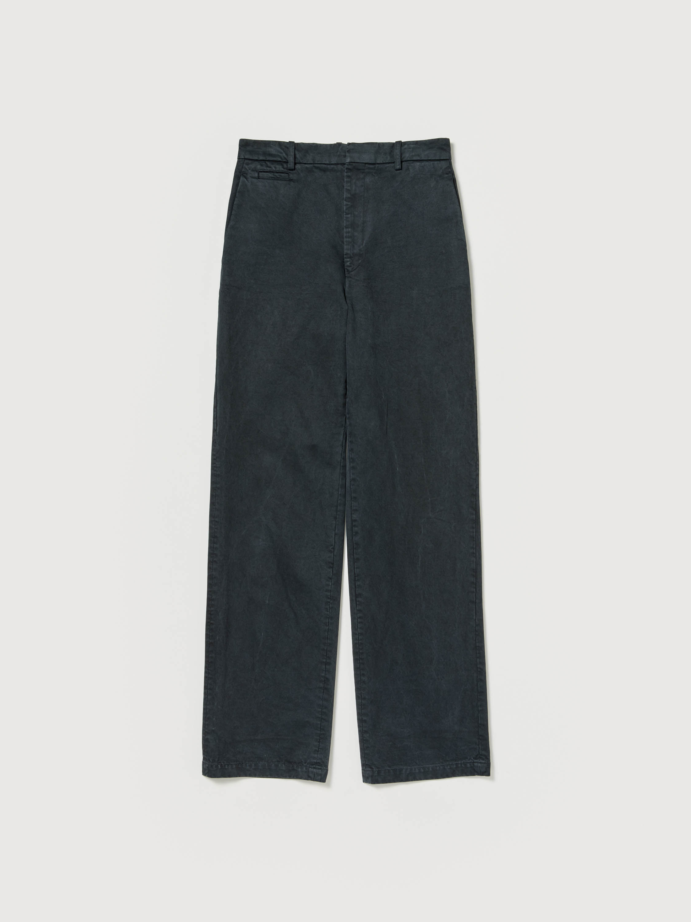 PRODUCT DYED FINX CHINO NARROW PANTS 詳細画像 BLACK 1