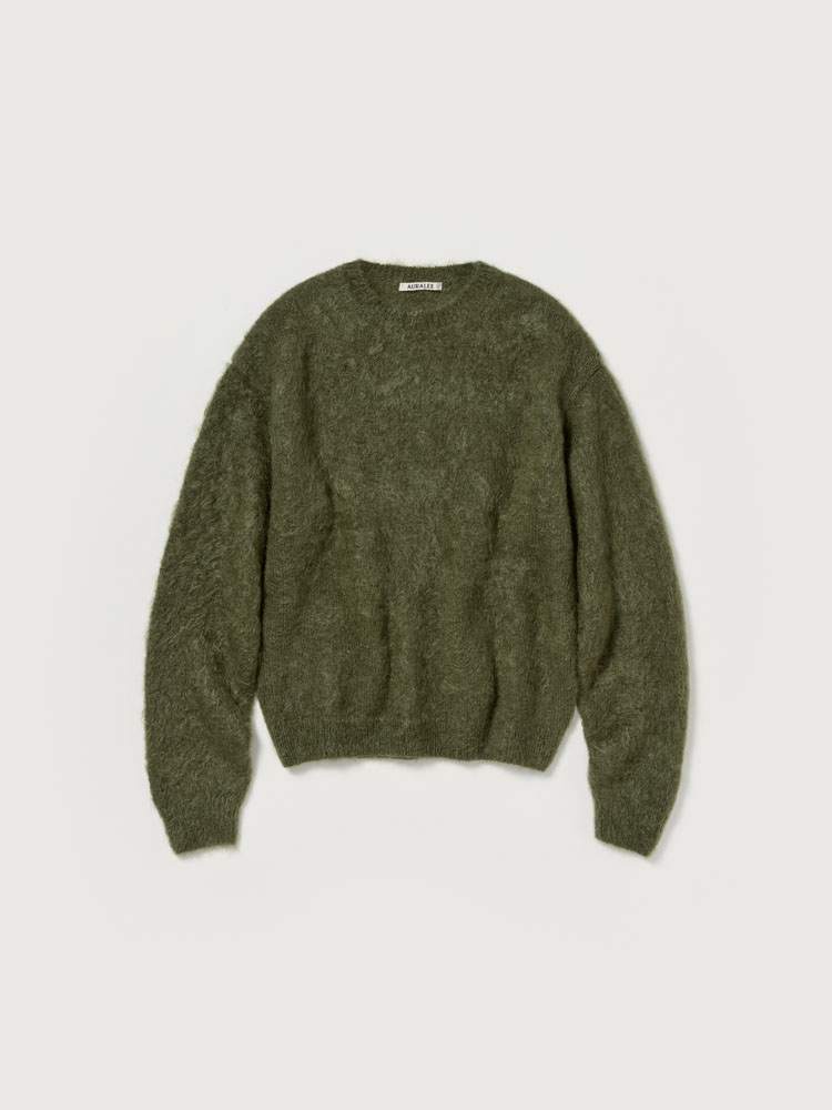 AURALEE KID MOHAIR KNIT オレンジ 3 AURALEE KID MOHAIR KNIT オレンジ 3