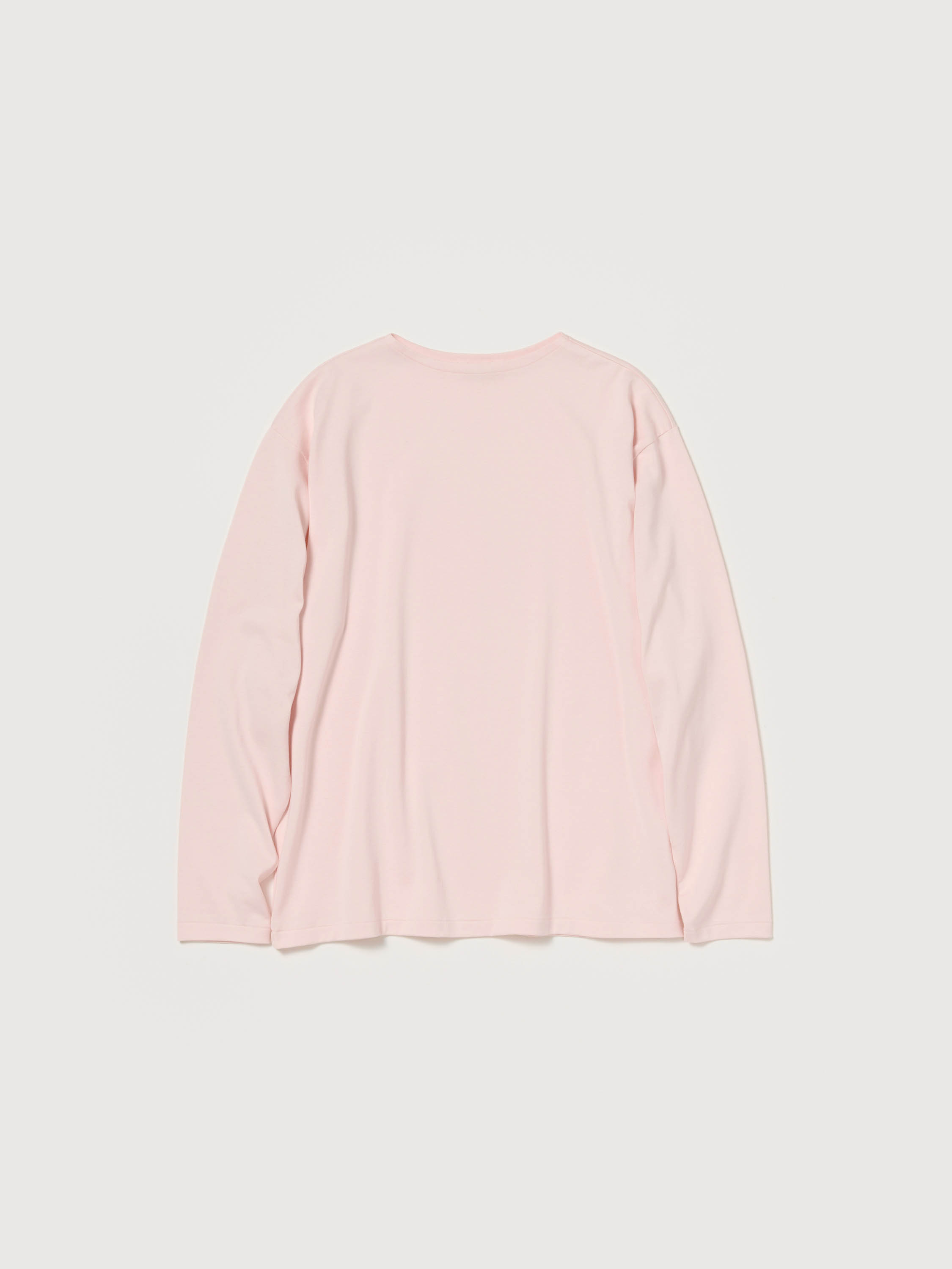 LUSTER PLAITING BOAT-NECK L/S TEE 詳細画像 PALE PINK 1