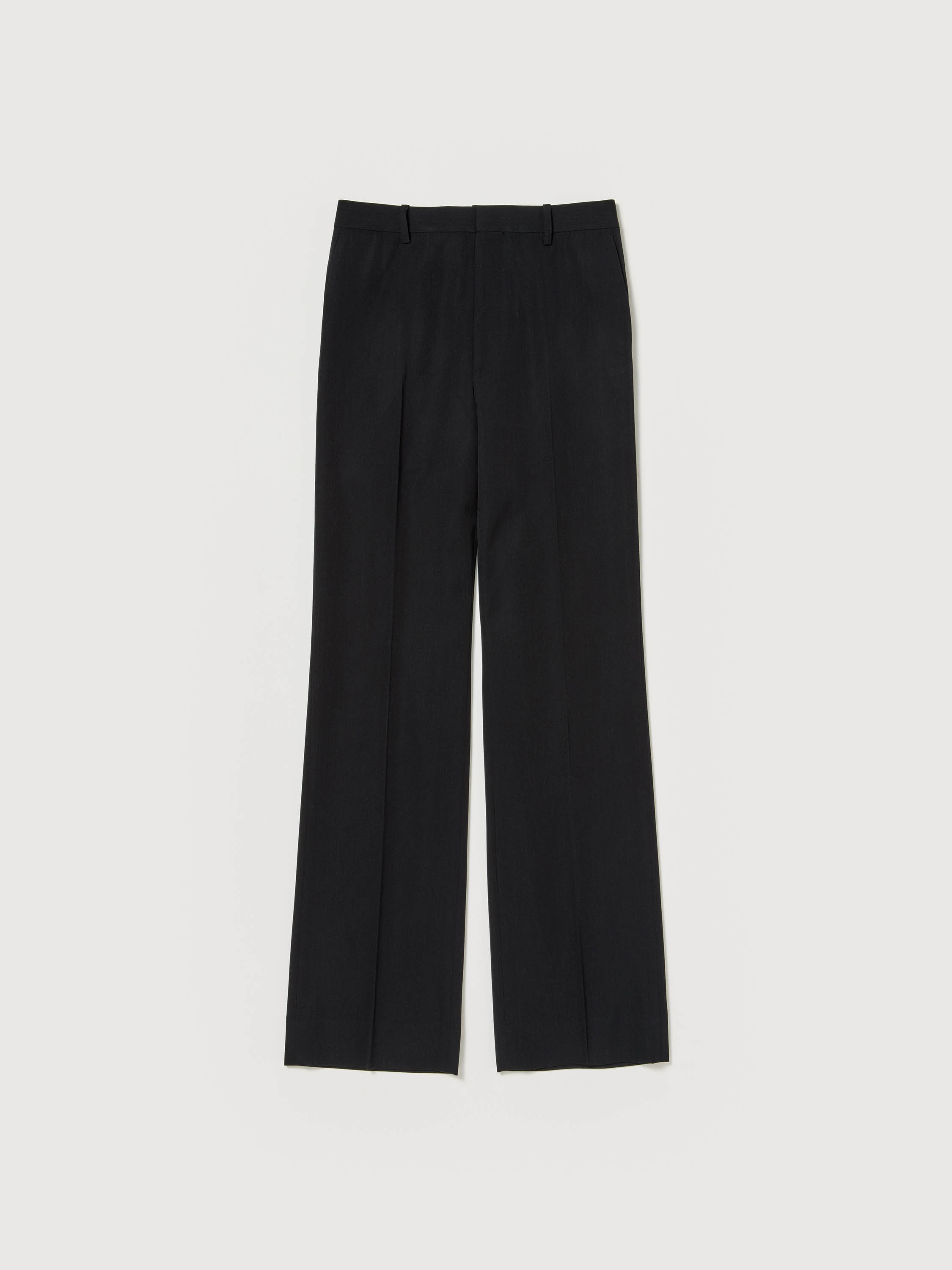 LIGHT WOOL MAX GABARDINE SLACKS 詳細画像 TOP BLACK 5