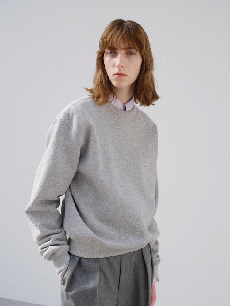 SMOOTH SOFT BD SWEAT P/O - AURALEE Official Website