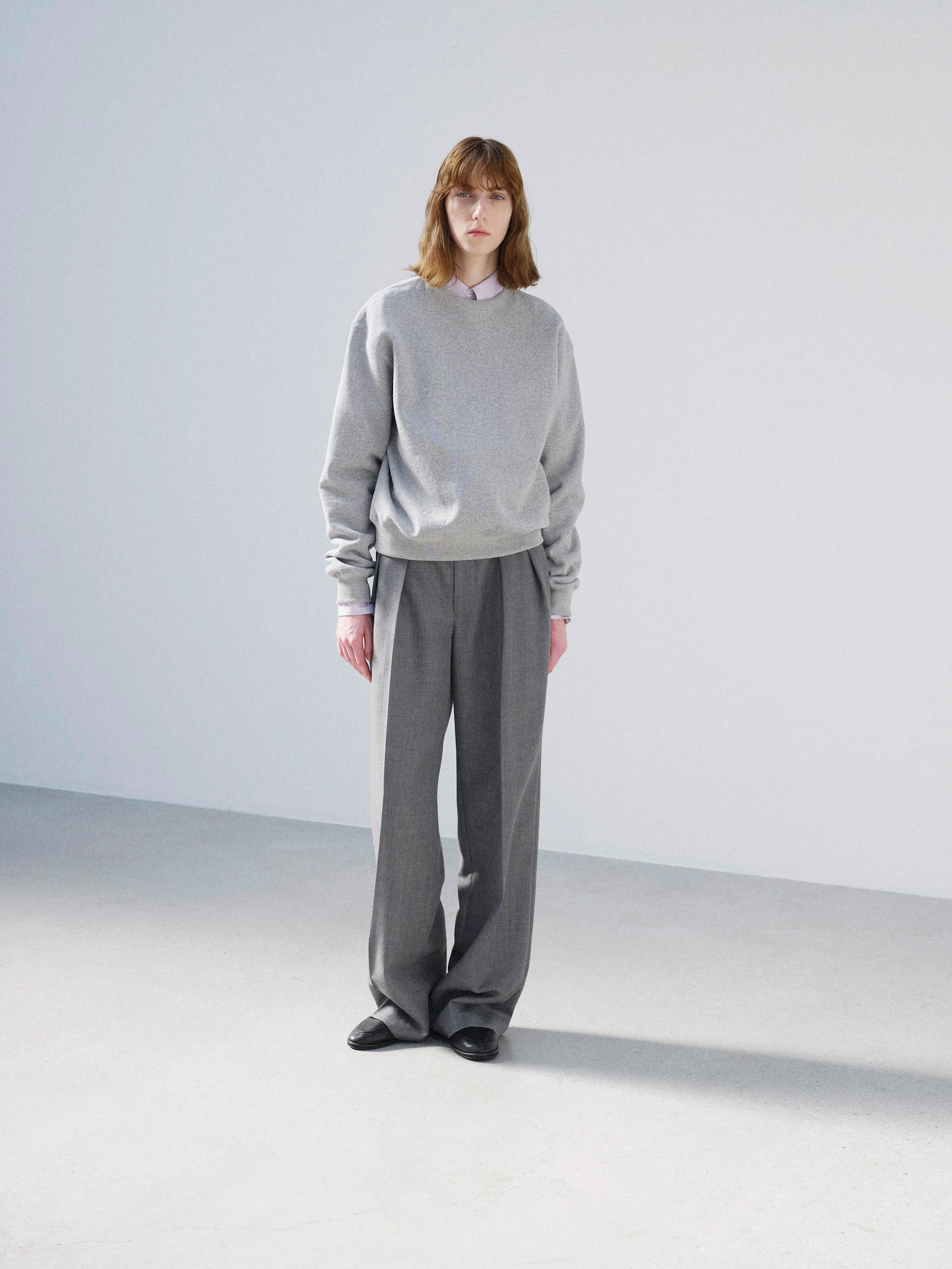 SMOOTH SOFT BD SWEAT P/O 詳細画像 TOP GRAY 2