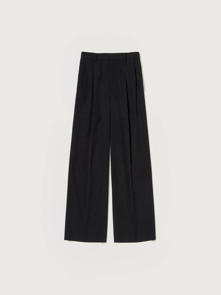 スーツ AURALEE 24FW Wool Gabardine TwoTuck BNWT Light Wool Gabardine Two Tuck Trouser in Top Black
