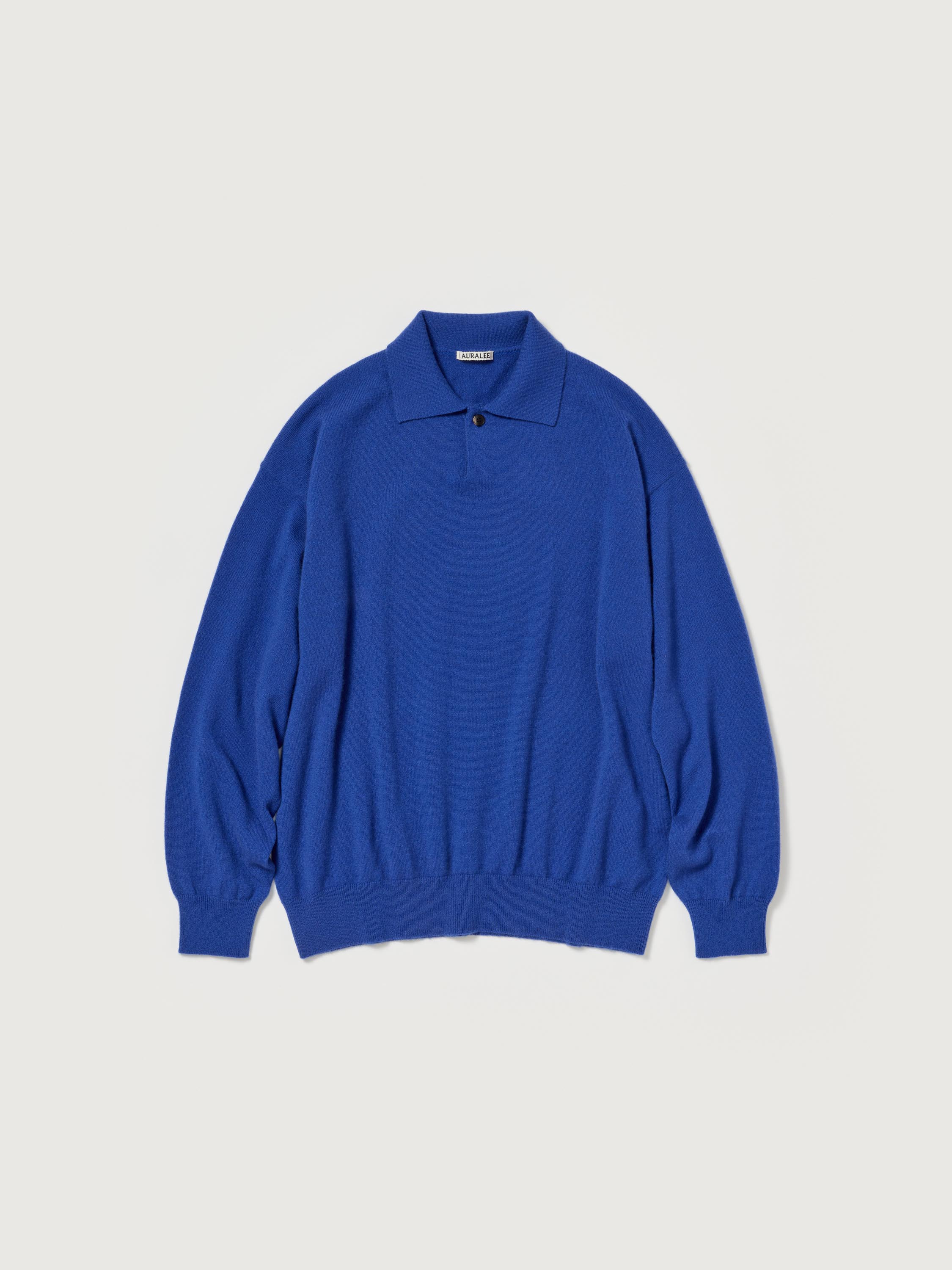 BABY CASHMERE KNIT POLO 詳細画像 ROYAL BLUE 1