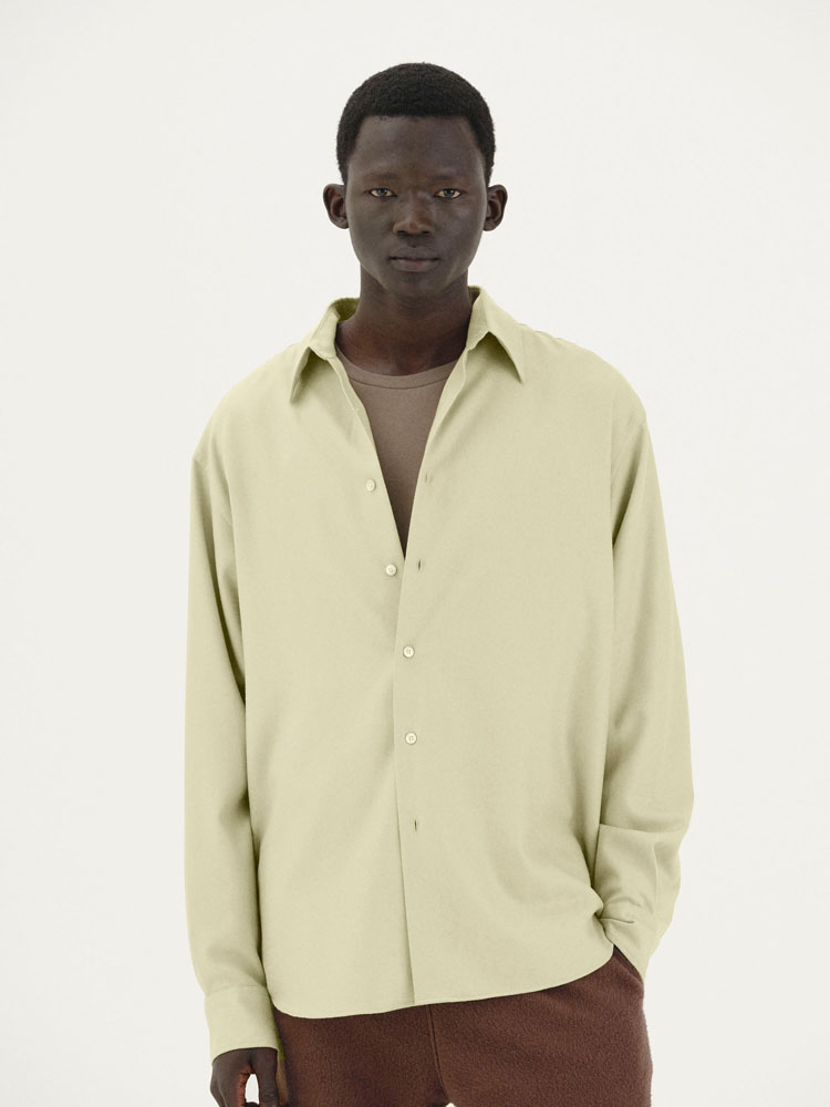 SUPER LIGHT WOOL SHIRT