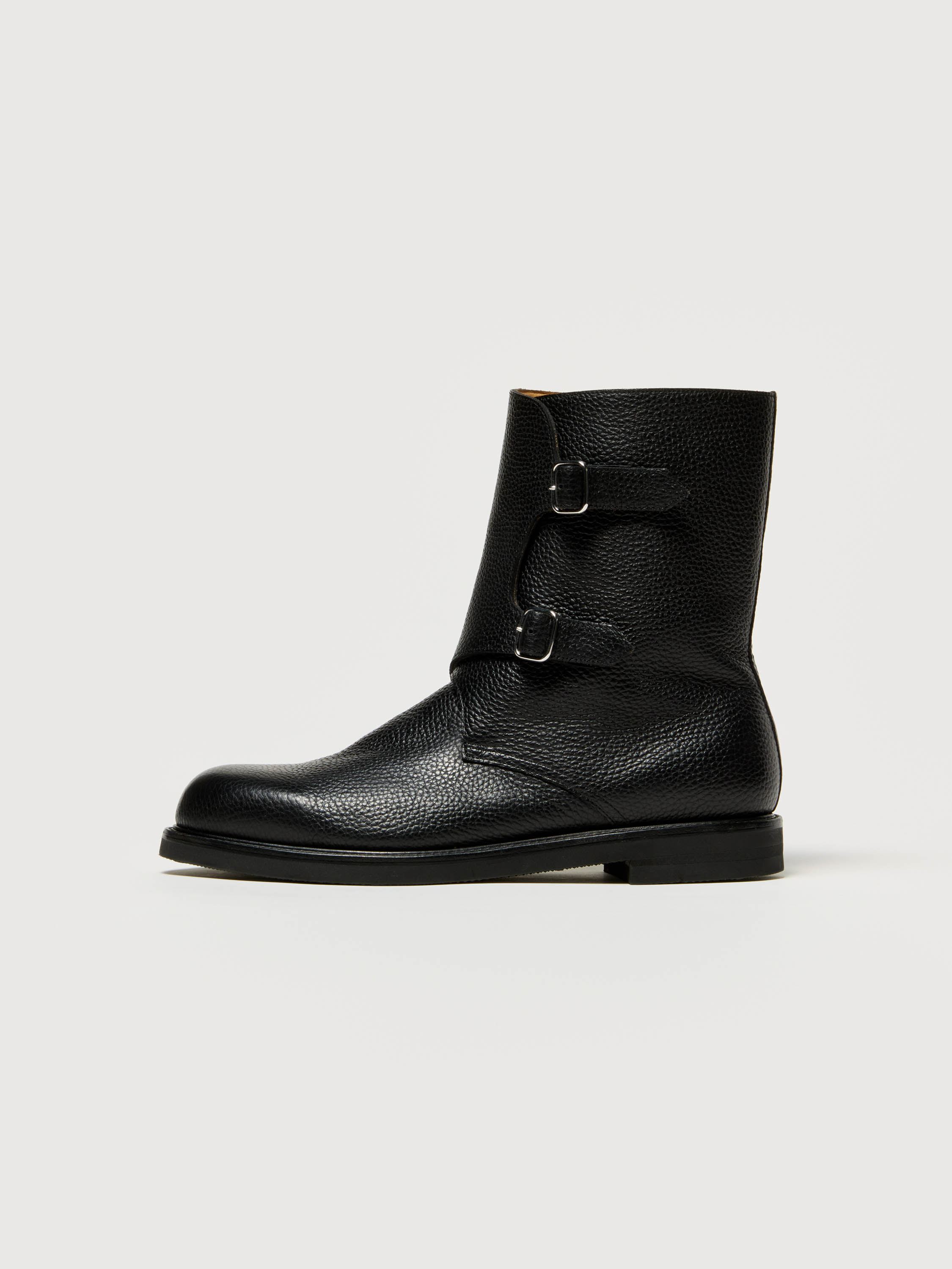 LEATHER WORK BOOTS 詳細画像 BLACK 2