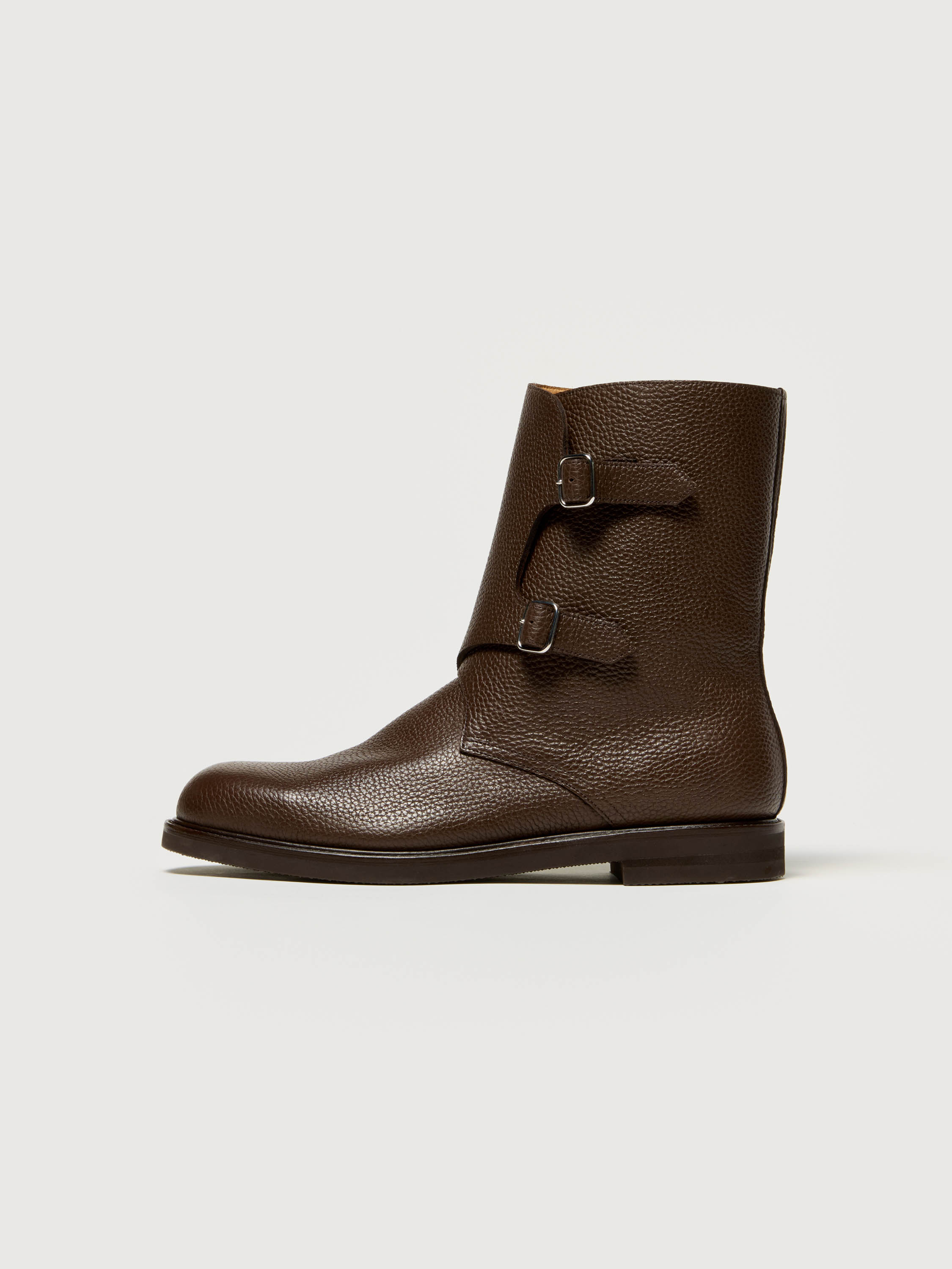 LEATHER WORK BOOTS 詳細画像 DARK BROWN 2