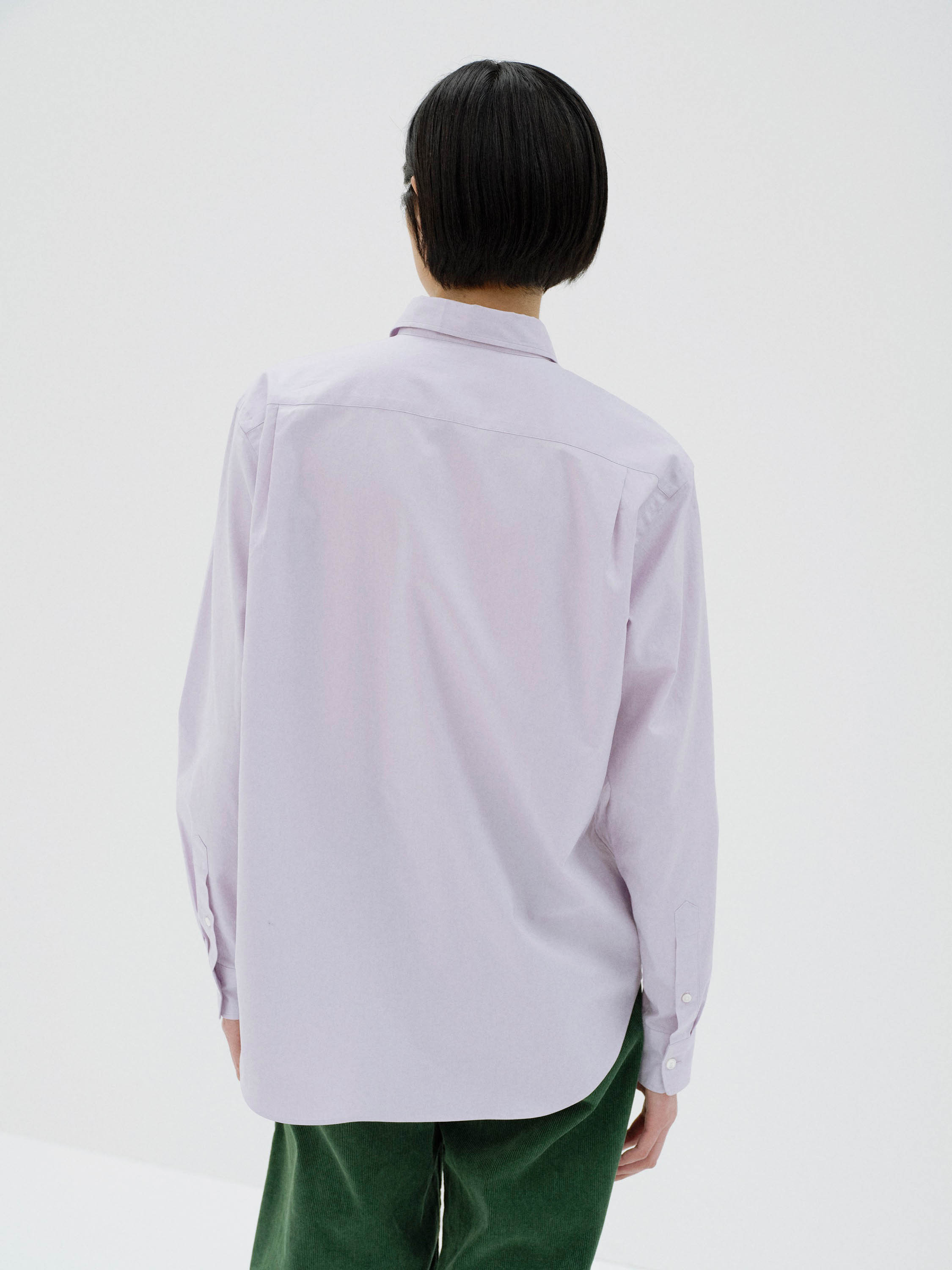 FINX OX CHAMBRAY SHIRT 詳細画像 PALE PURPLE 3