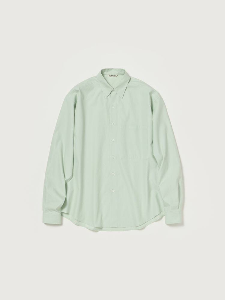 WASHED FINX TWILL BIG SHIRT
