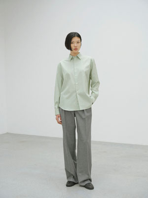 WASHED FINX TWILL SHIRT