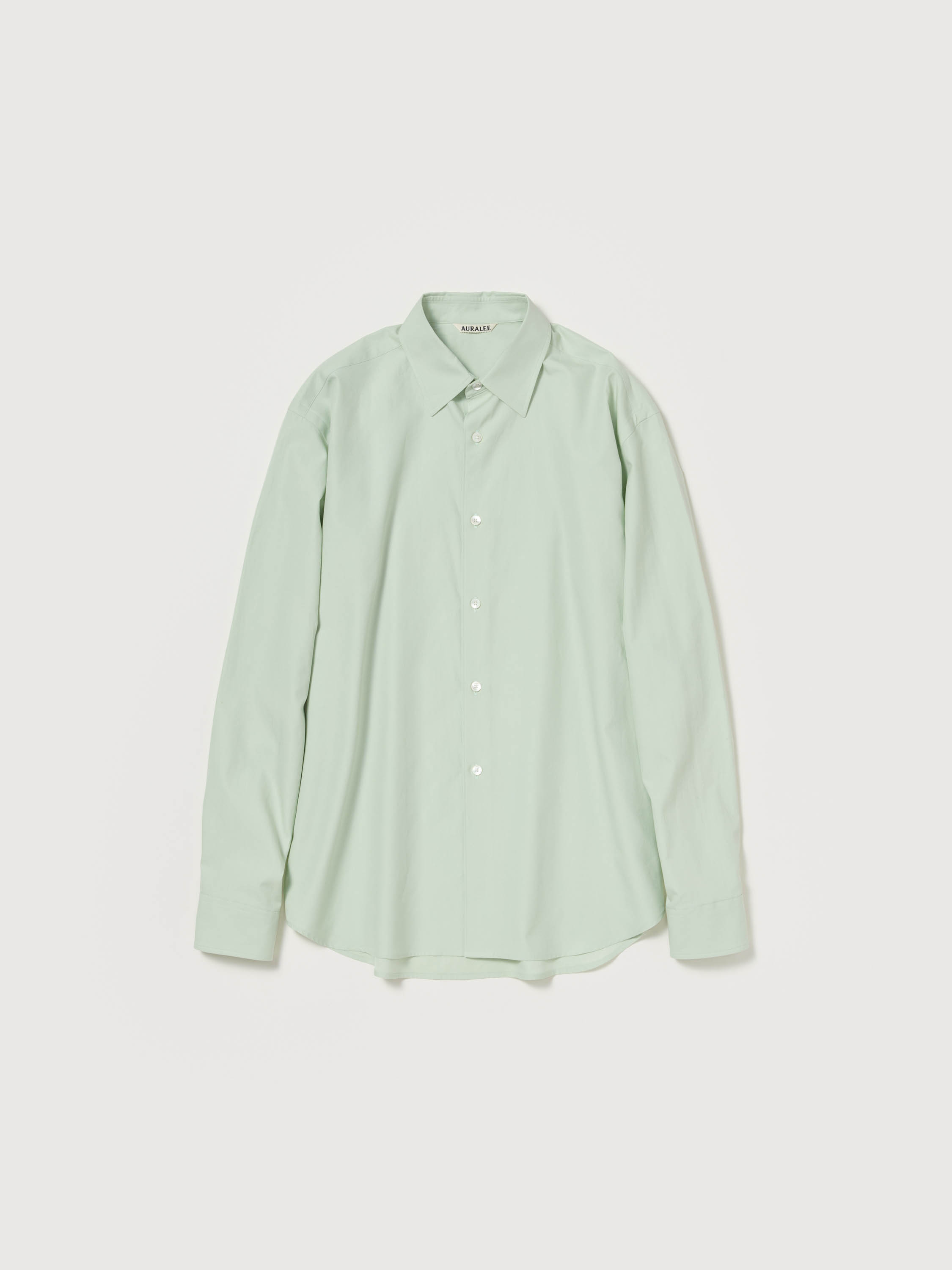 WASHED FINX TWILL SHIRT 詳細画像 LIGHT KHAKI 4