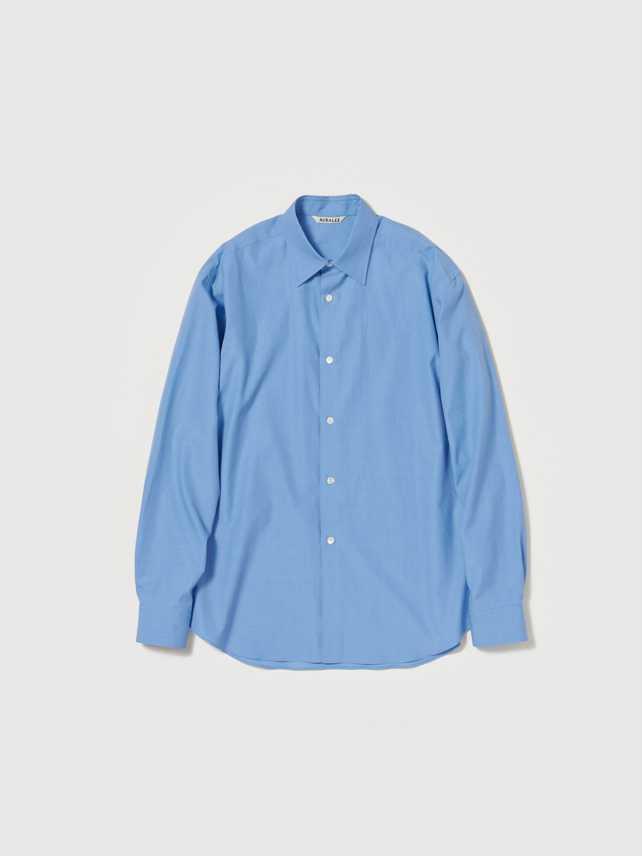 WASHED FINX TWILL SHIRT 詳細画像 BLUE 1
