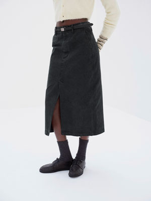 PRODUCT DYED FINX CHINO SKIRT