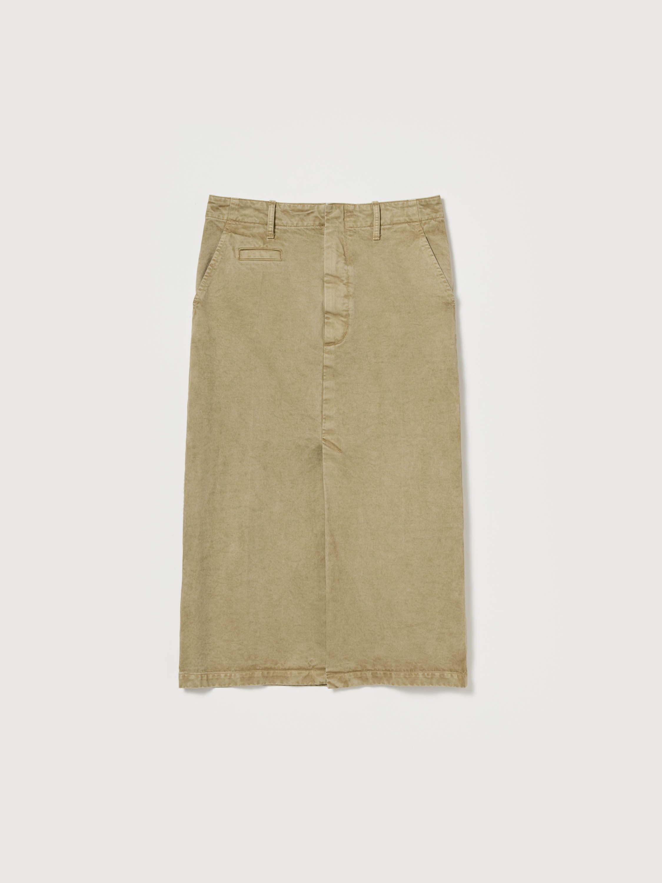 PRODUCT DYED FINX CHINO SKIRT 詳細画像 BEIGE 2