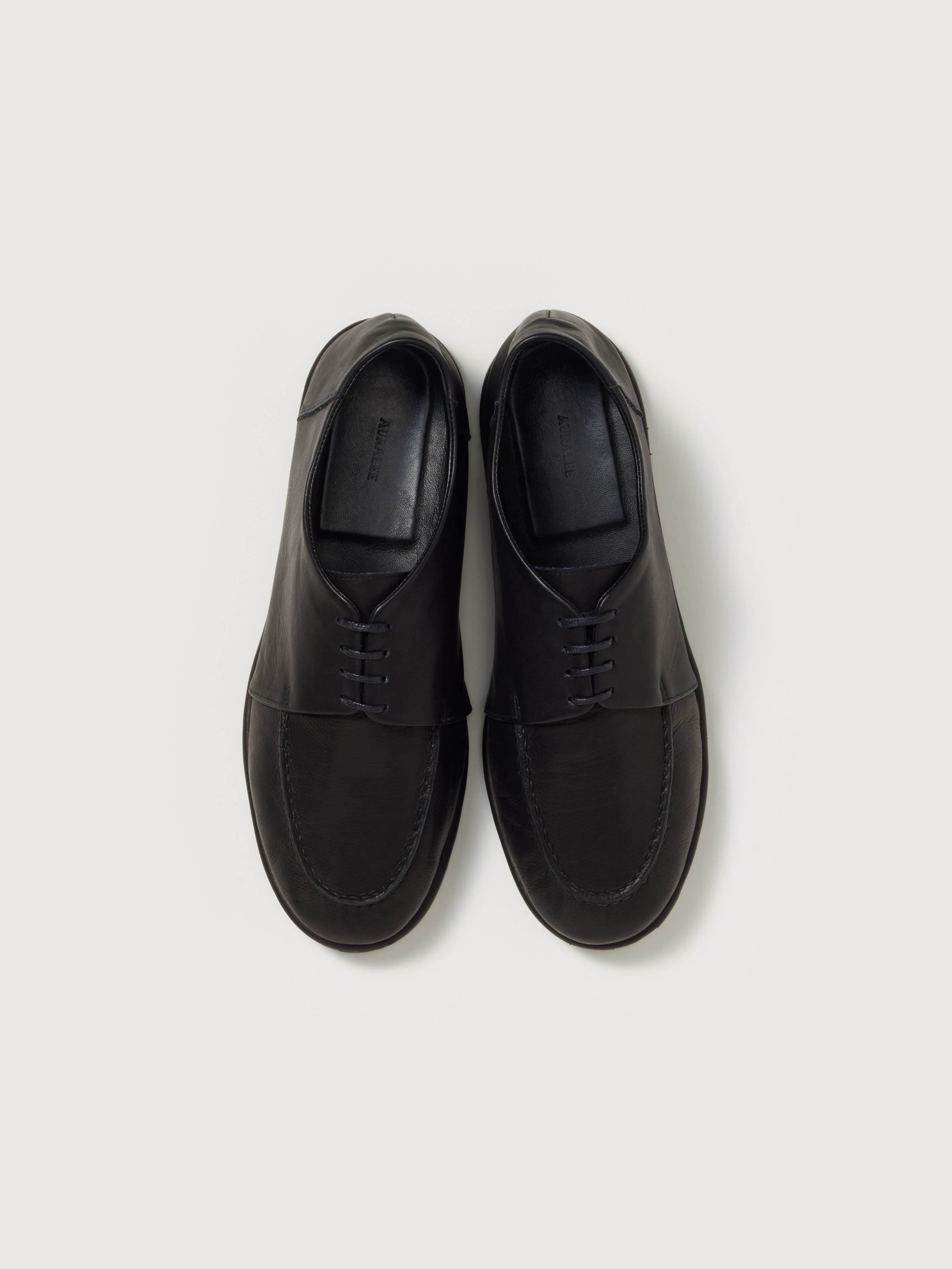 LEATHER LACE-UP SHOES 詳細画像 BLACK 2