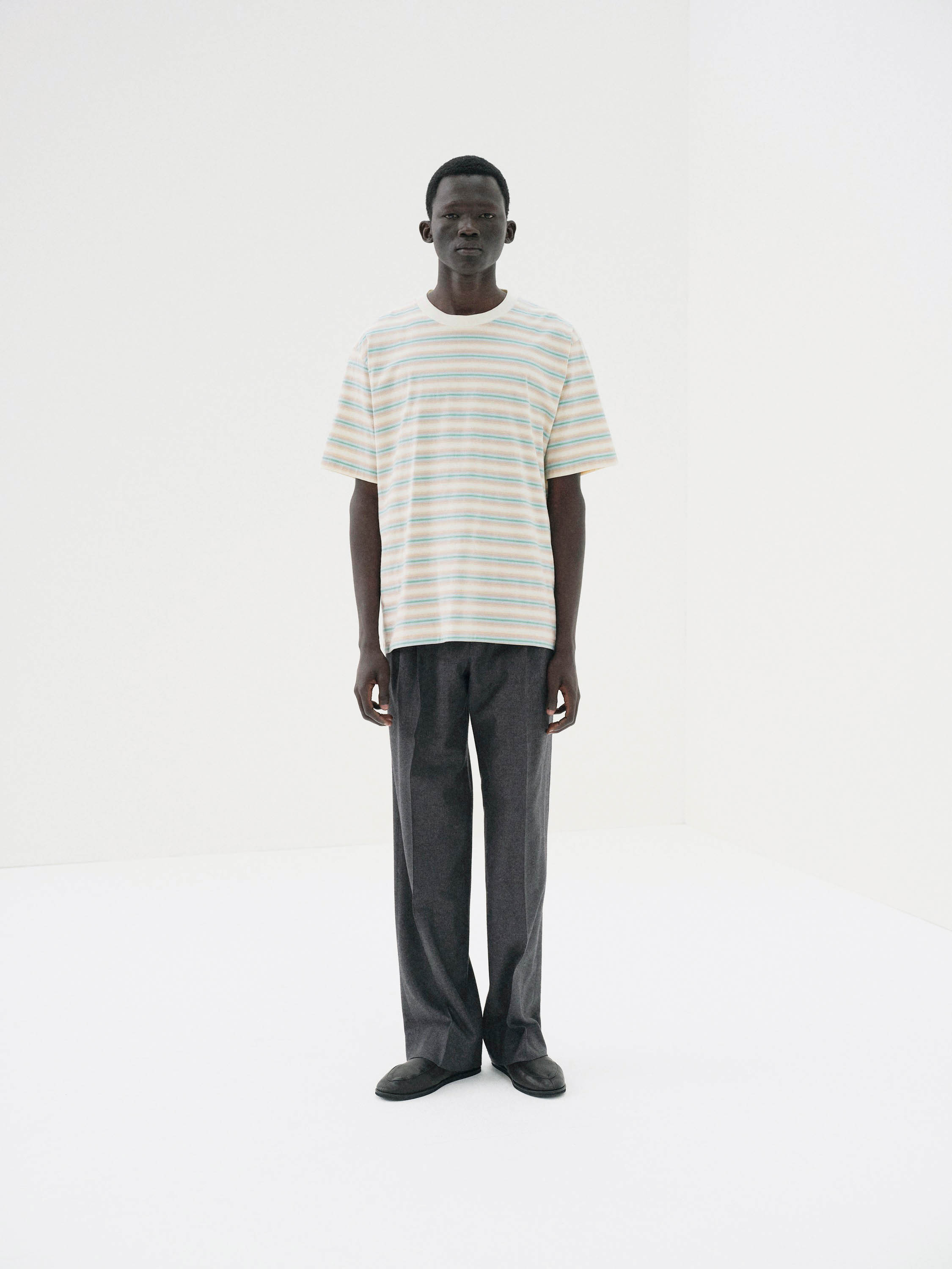 GRADIENT STRIPE JERSEY TEE 詳細画像 FADE BLUE STRIPE 1
