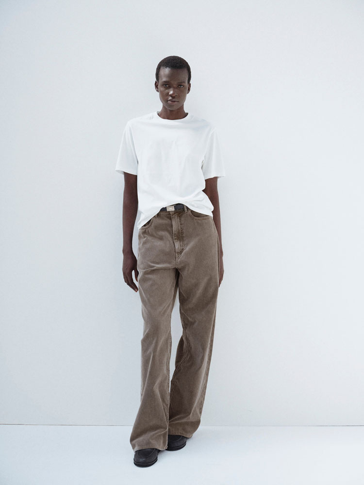 HIGH TWIST COTTON JERSEY TEE