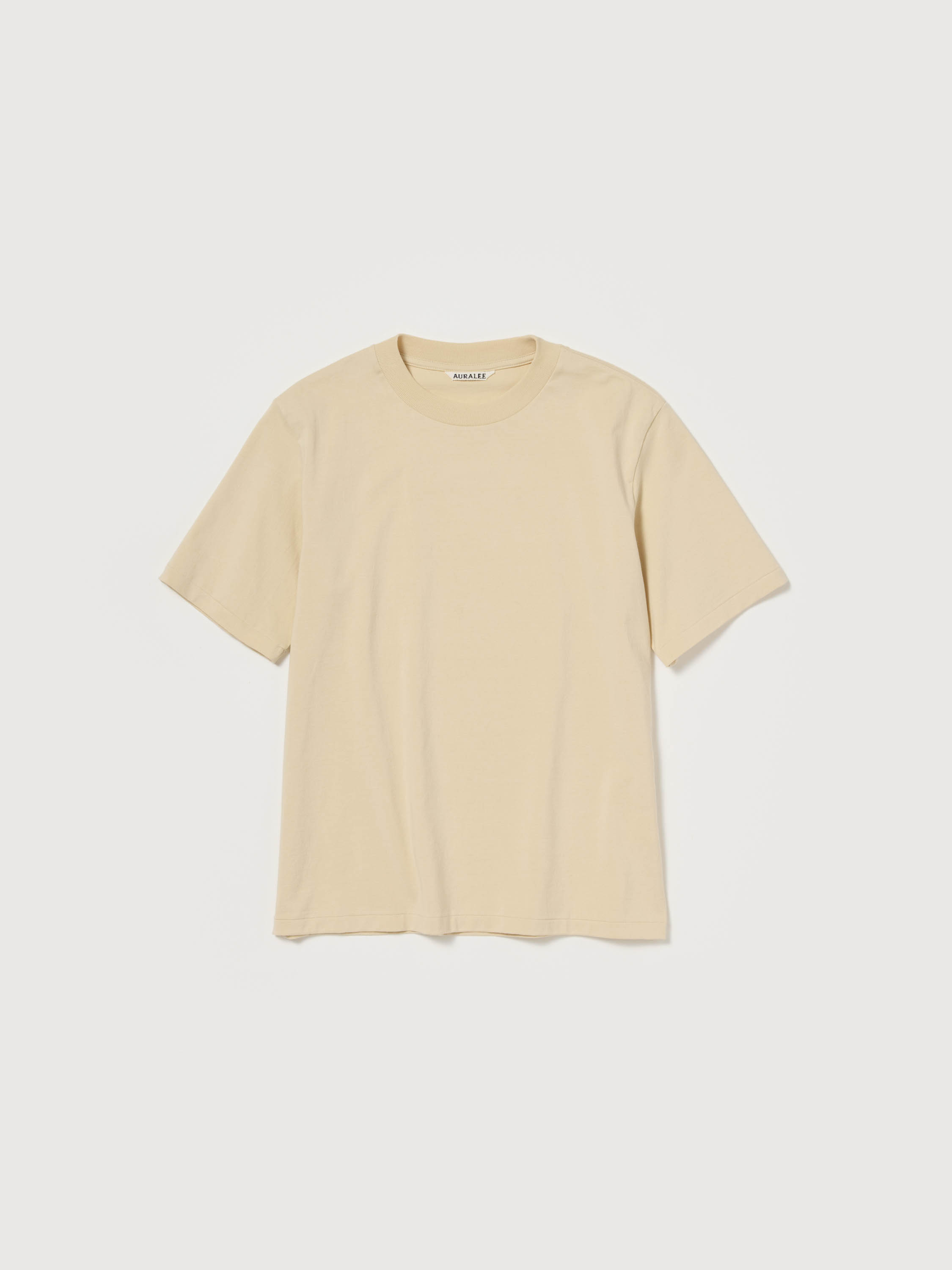 HIGH TWIST COTTON JERSEY TEE 詳細画像 LIGHT BEIGE 1