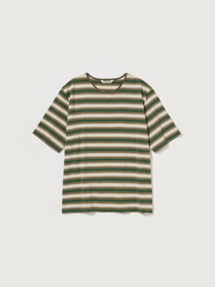 GRADIENT STRIPE JERSEY TEE