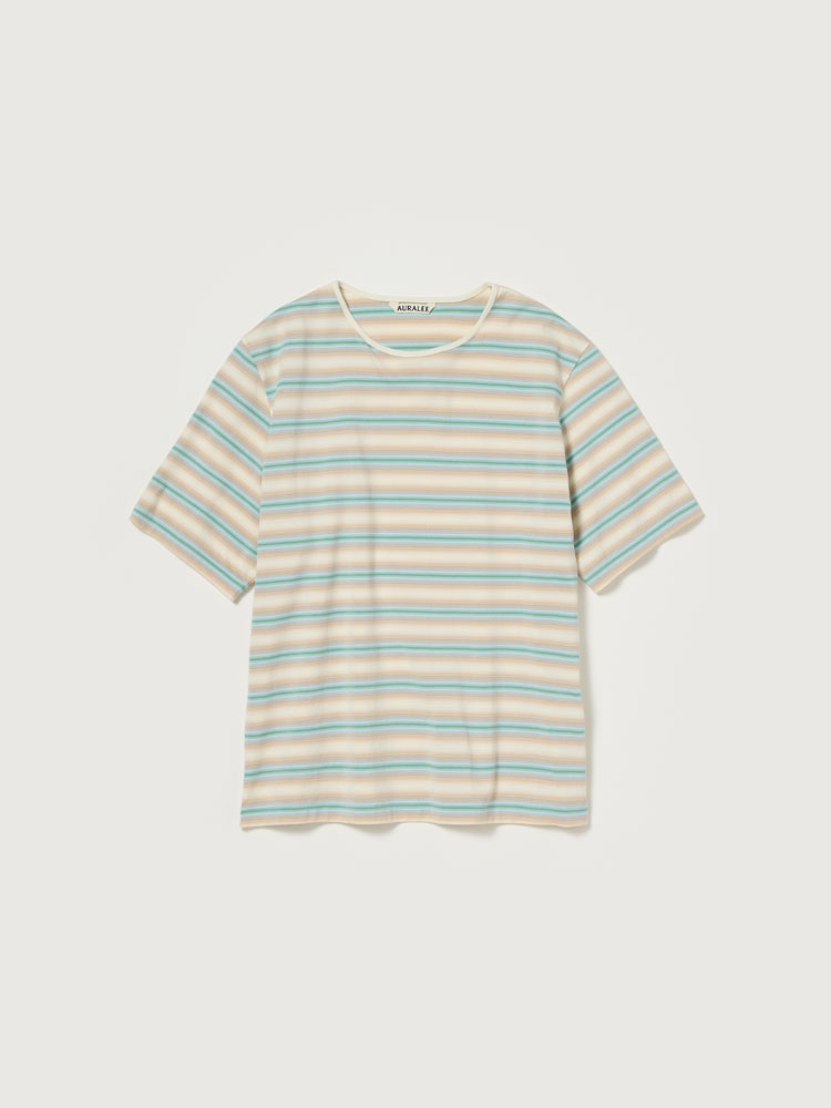 トップス AURALEE GRADIENT STRIPE JERSEY TEE 25AW 25AW】AURALEE GRADIENT STRIPE JERSEY L/S TEE