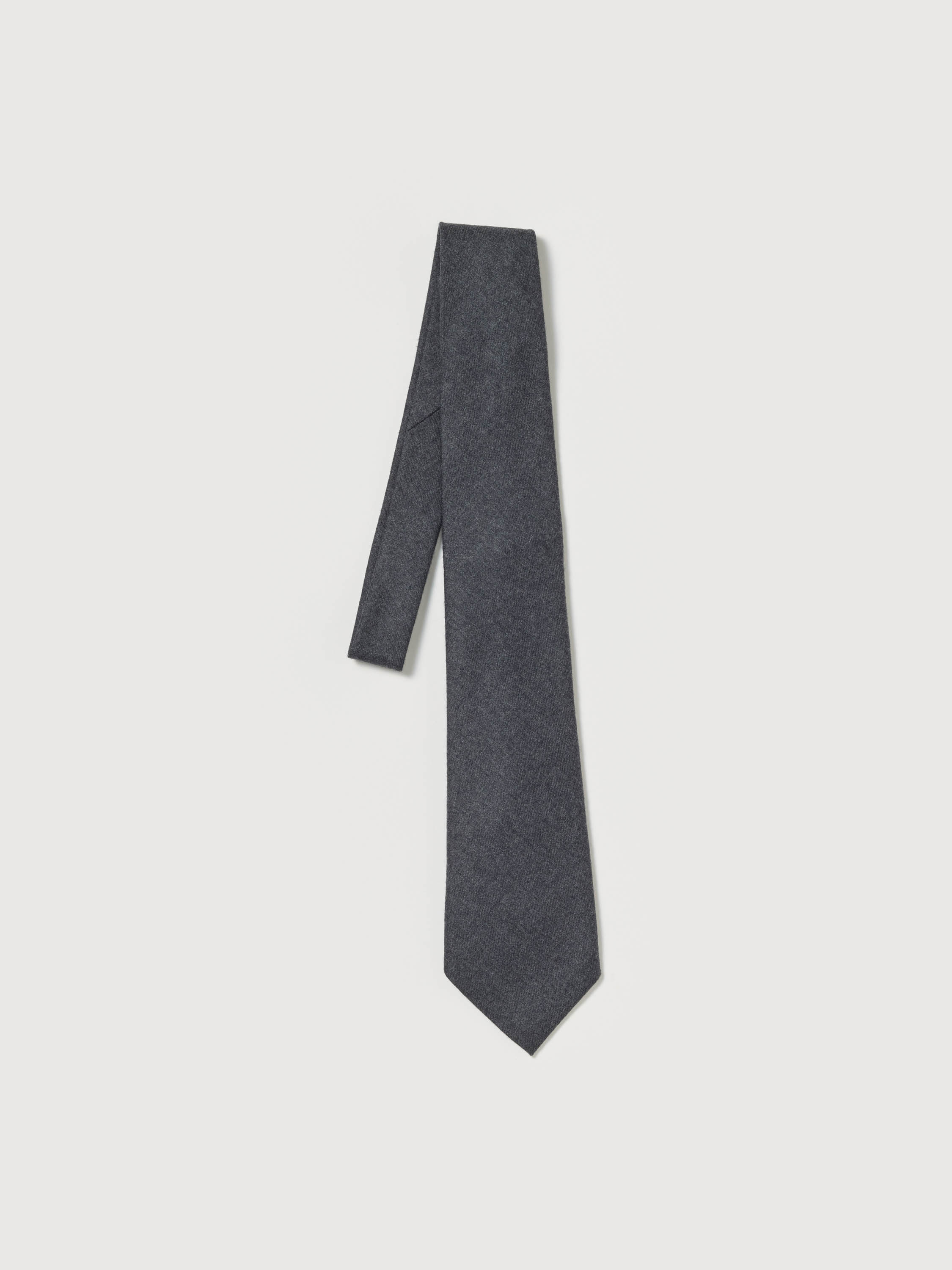 25SS AURALEE WOOL HERRINGBONE TIE アイボリー SUPER LIGHT WOOL TIE - AURALEE Official Website