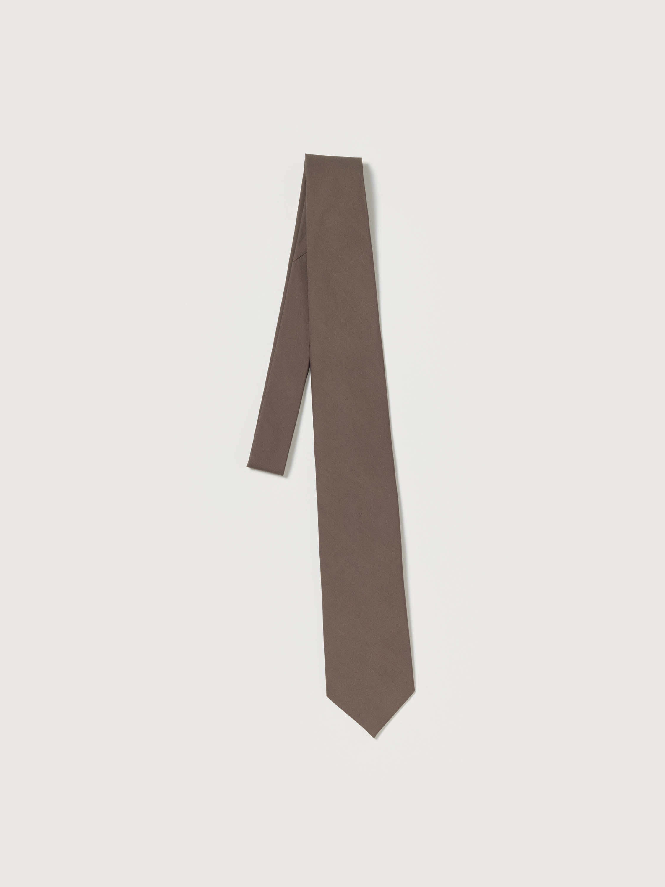 WASHED FINX TWILL TIE 詳細画像 BROWN 1