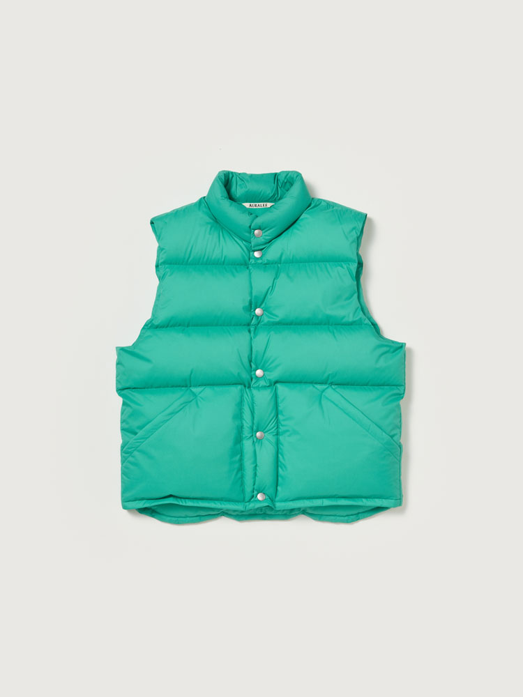 SUPER LIGHT NYLON RIPSTOP DOWN VEST