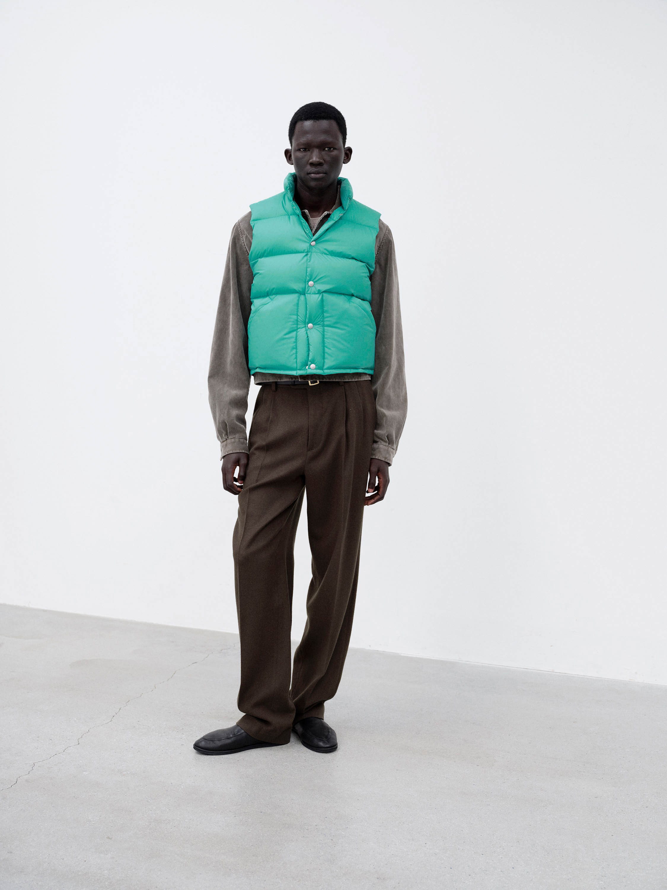 SUPER LIGHT NYLON RIPSTOP DOWN VEST 詳細画像 JADE GREEN 1