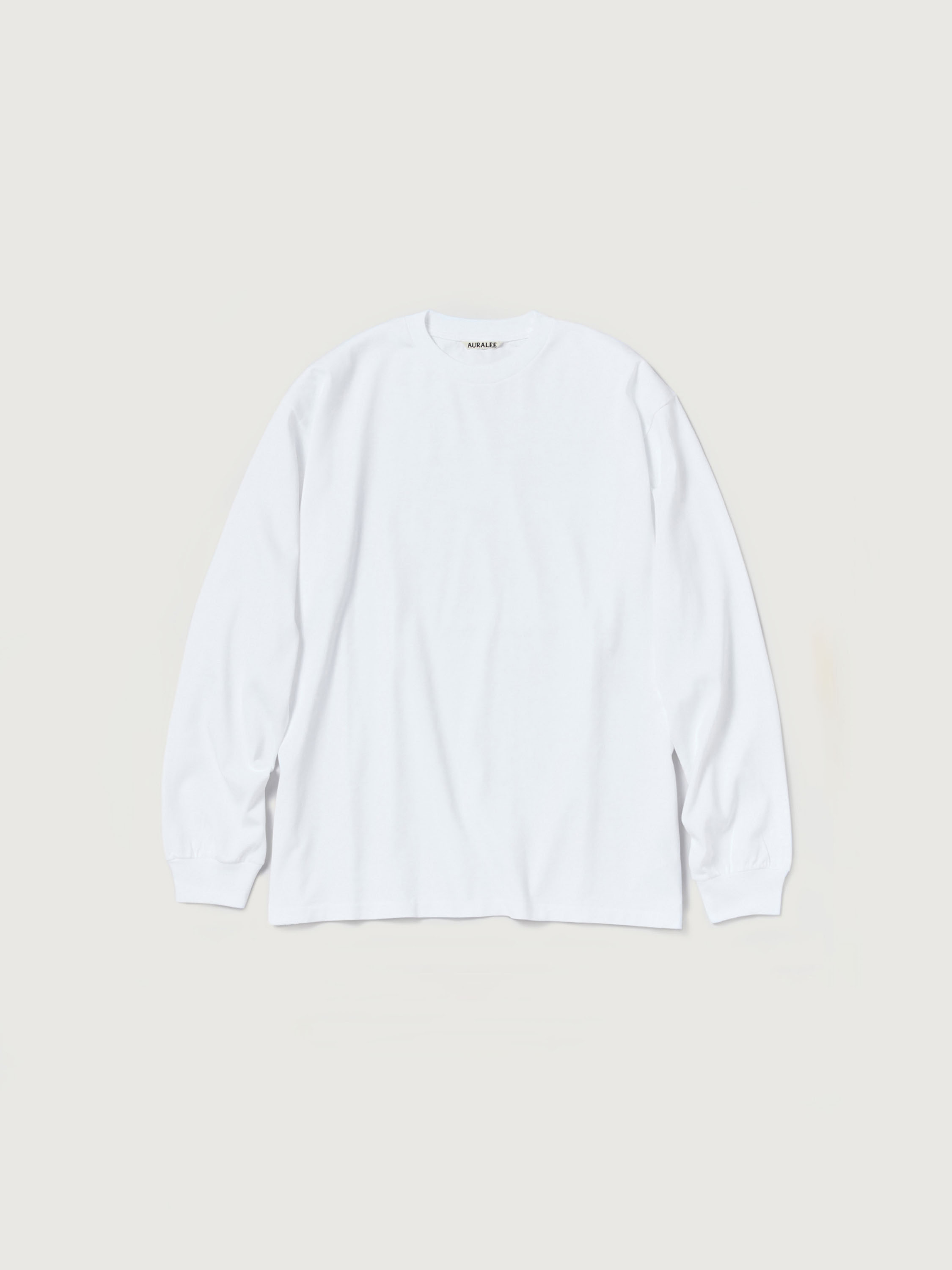 LUSTER PLAITING L/S TEE 詳細画像 WHITE 1