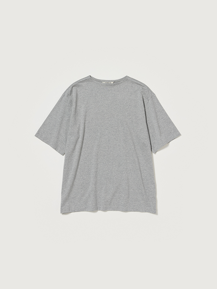 LUSTER PLAITING BOAT NECK TEE