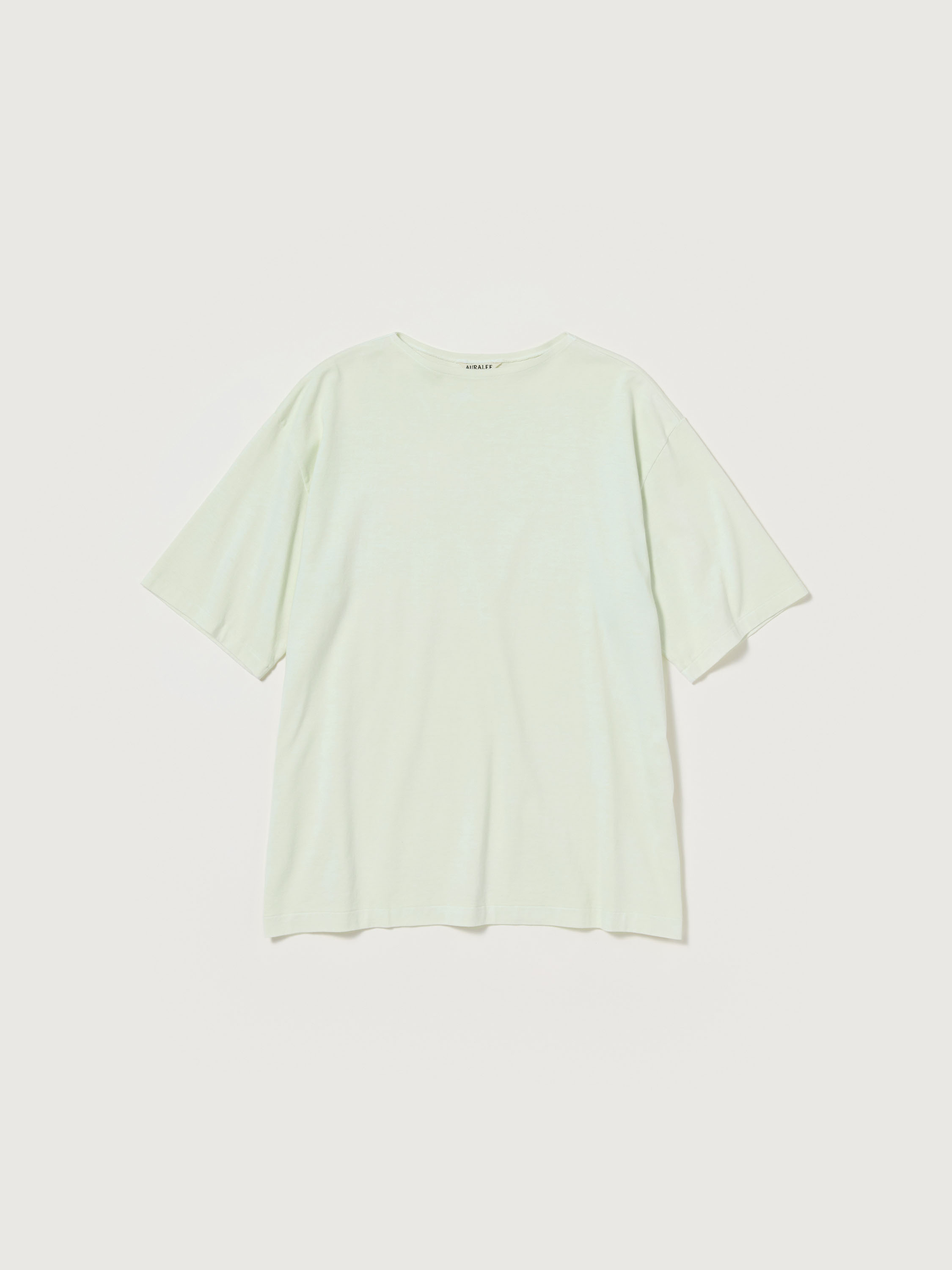 LUSTER PLAITING BOAT NECK TEE 詳細画像 IVORY PISTACHIO 1