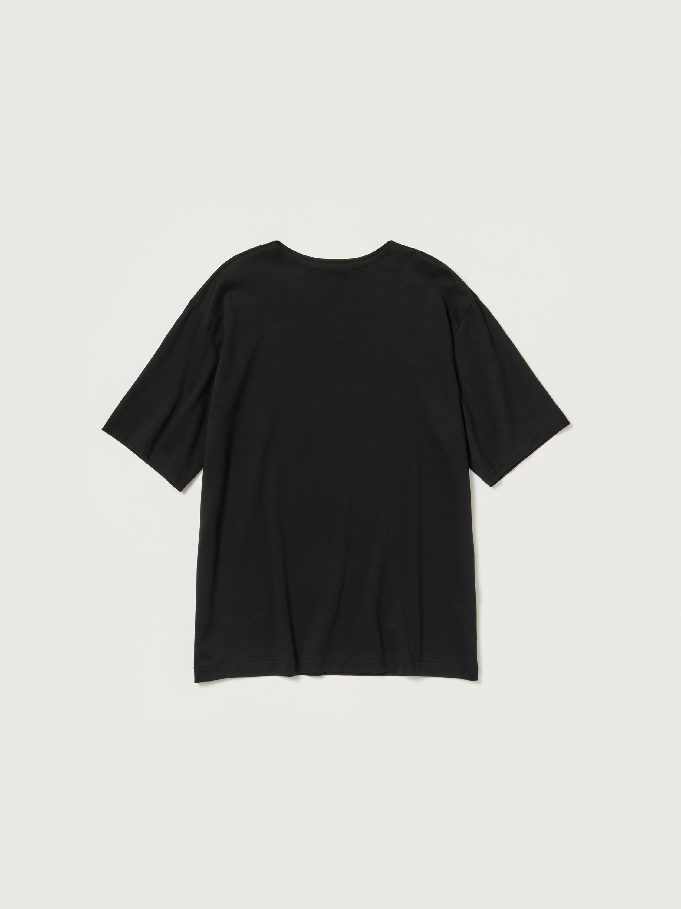 LUSTER PLAITING BOAT NECK TEE 詳細画像 BLACK 1