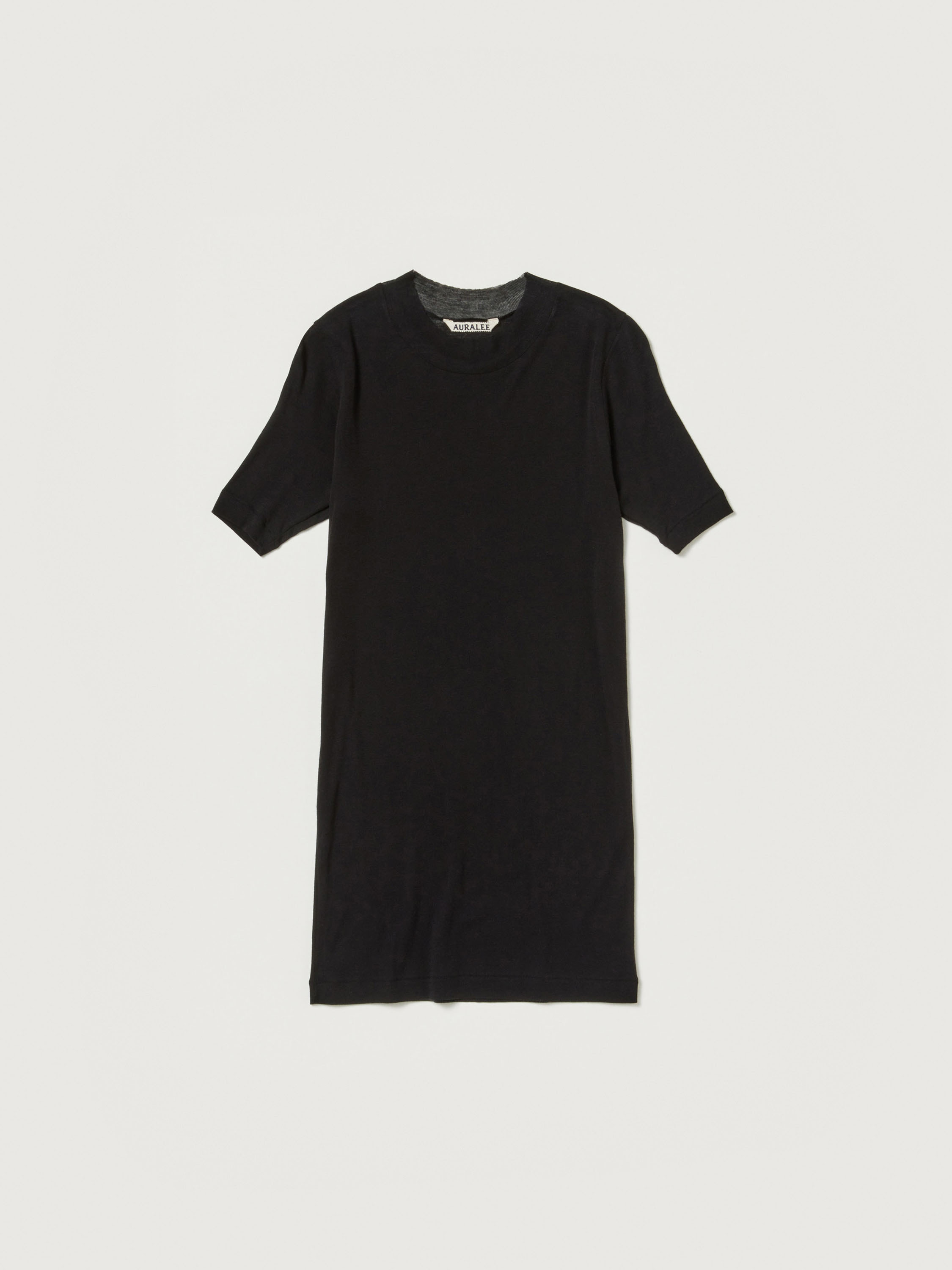 SUPER HIGH GAUGE SHEER RIB TEE 詳細画像 BLACK 1