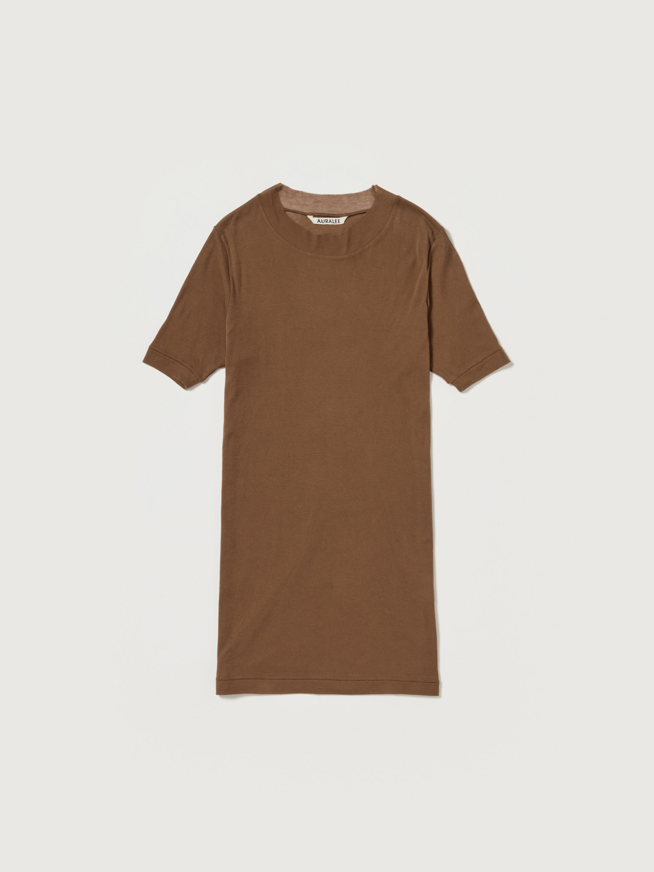 SUPER HIGH GAUGE SHEER RIB TEE 詳細画像 BROWN 2