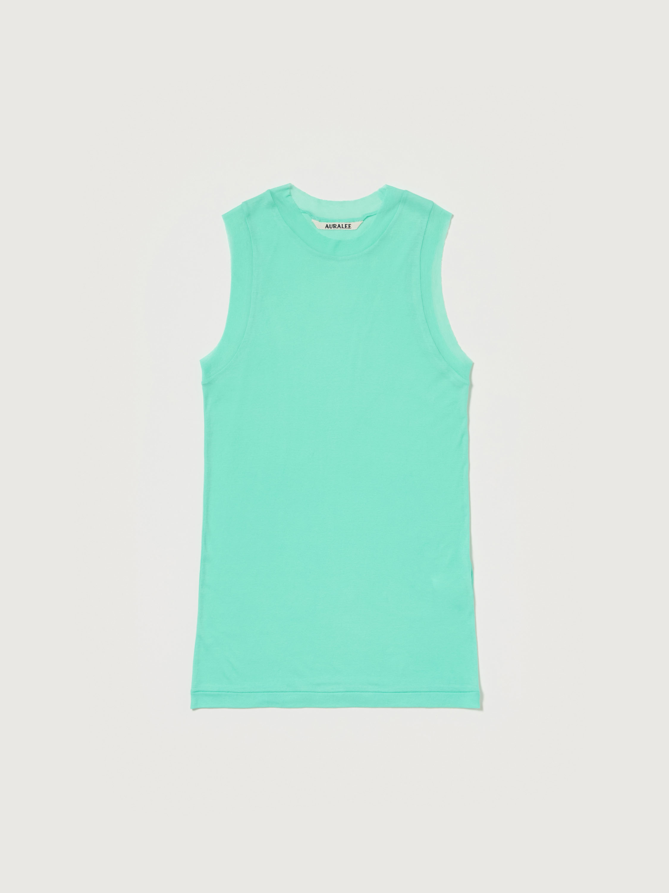 SUPER HIGH GAUGE SHEER RIB TANK TOP 詳細画像 AQUA GREEN 1