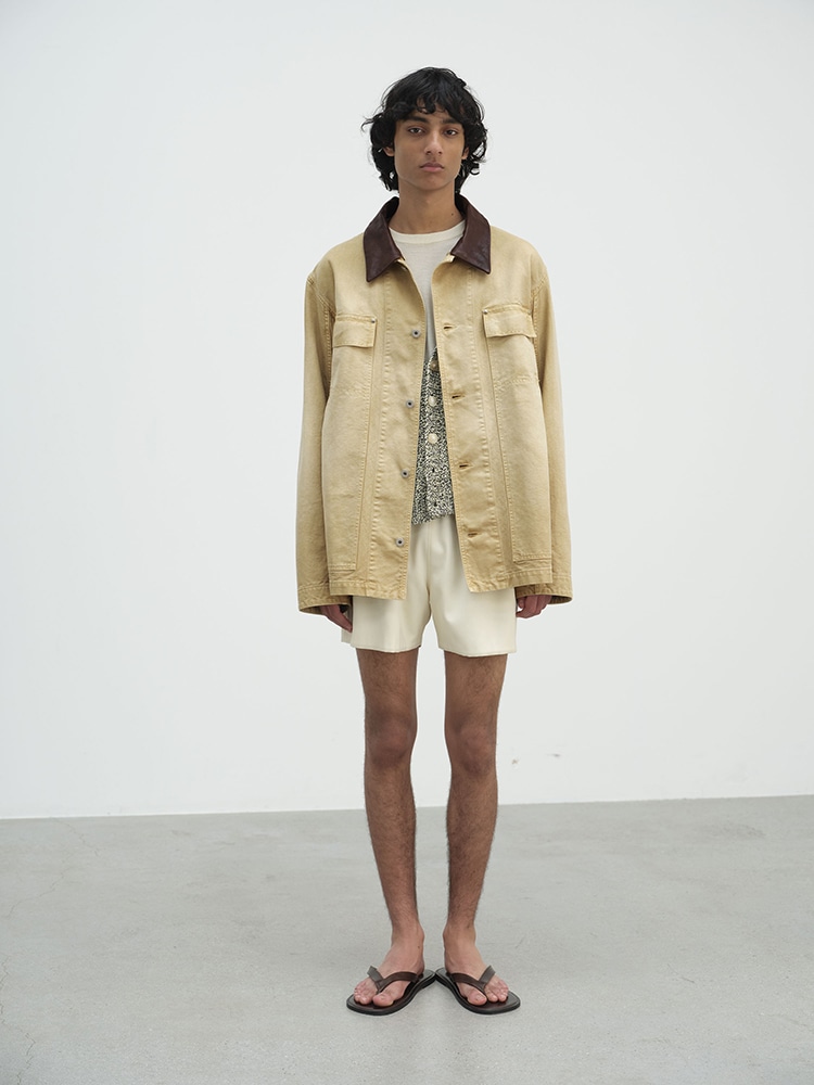 ORGANIC COTTON DUCK BLOUSON - AURALEE Official Website