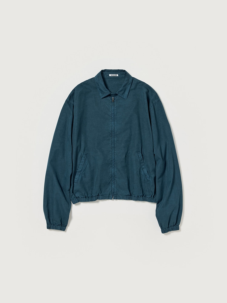 PRODUCT DYED FINX GABARDINE SWING TOP - AURALEE Official Website