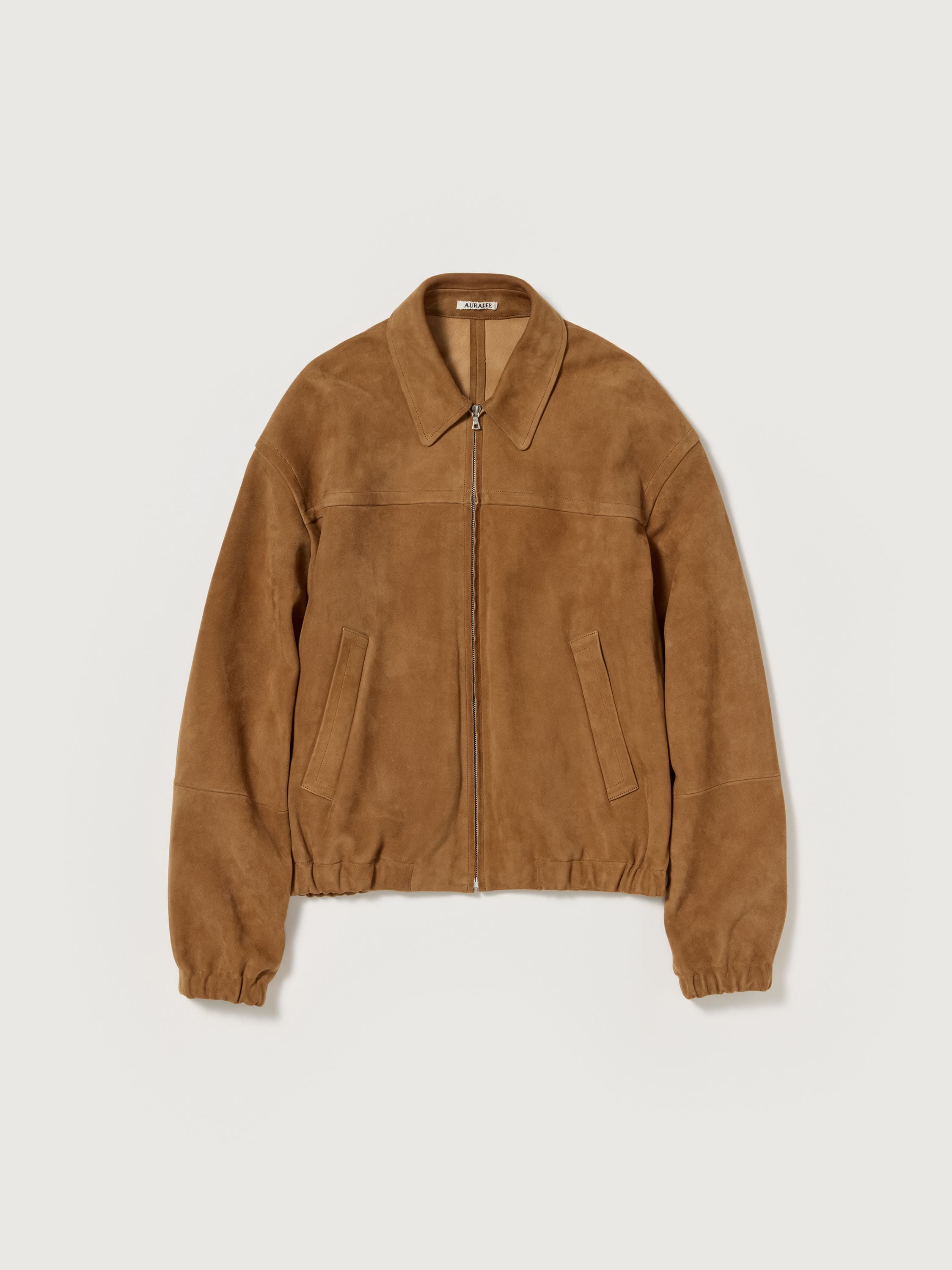 LAMB SUEDE ZIP BLOUSON 詳細画像 CAMEL 5