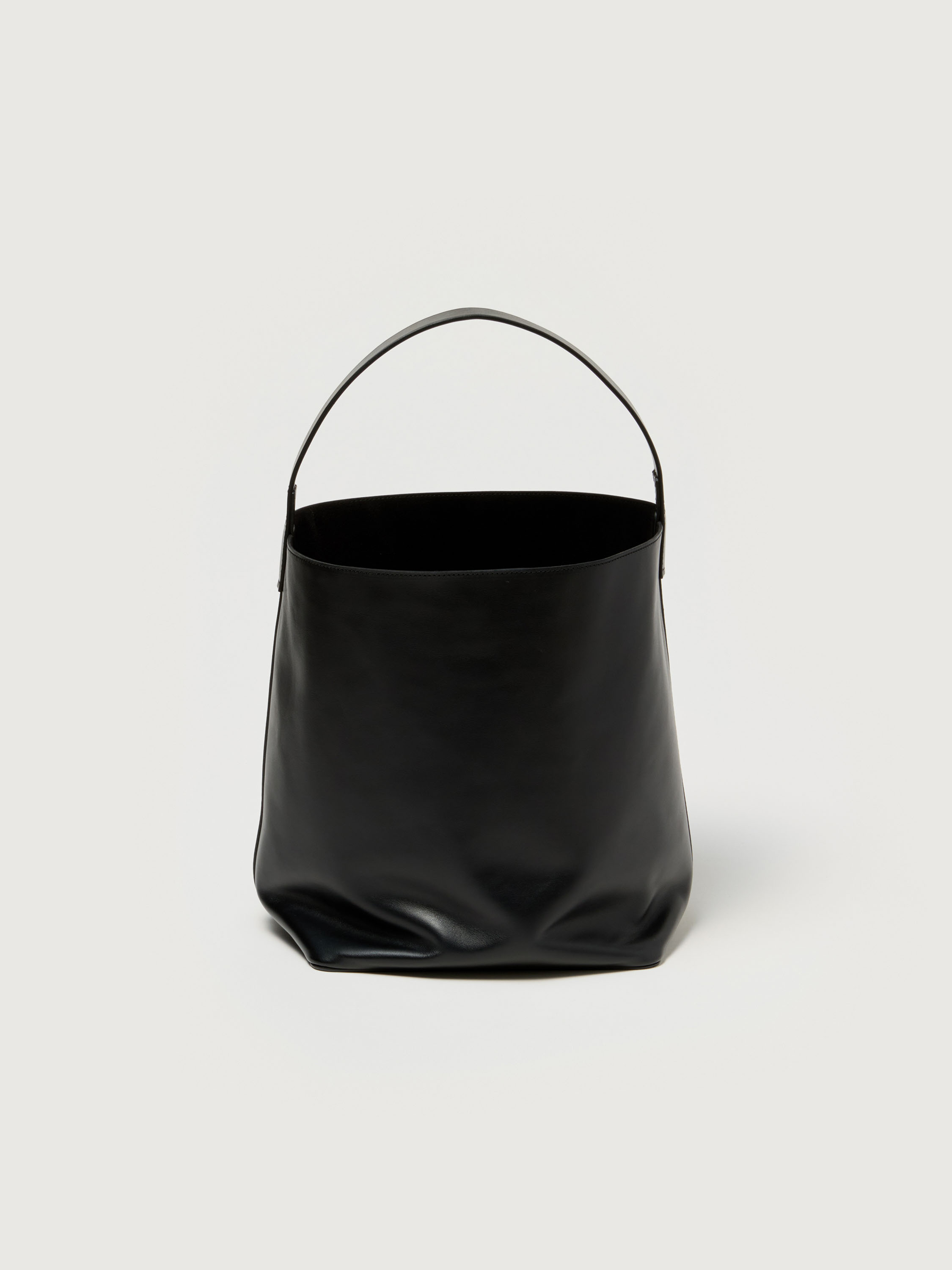 LEATHER SHOULDER BAG MADE BY AETA 詳細画像 BLACK 1