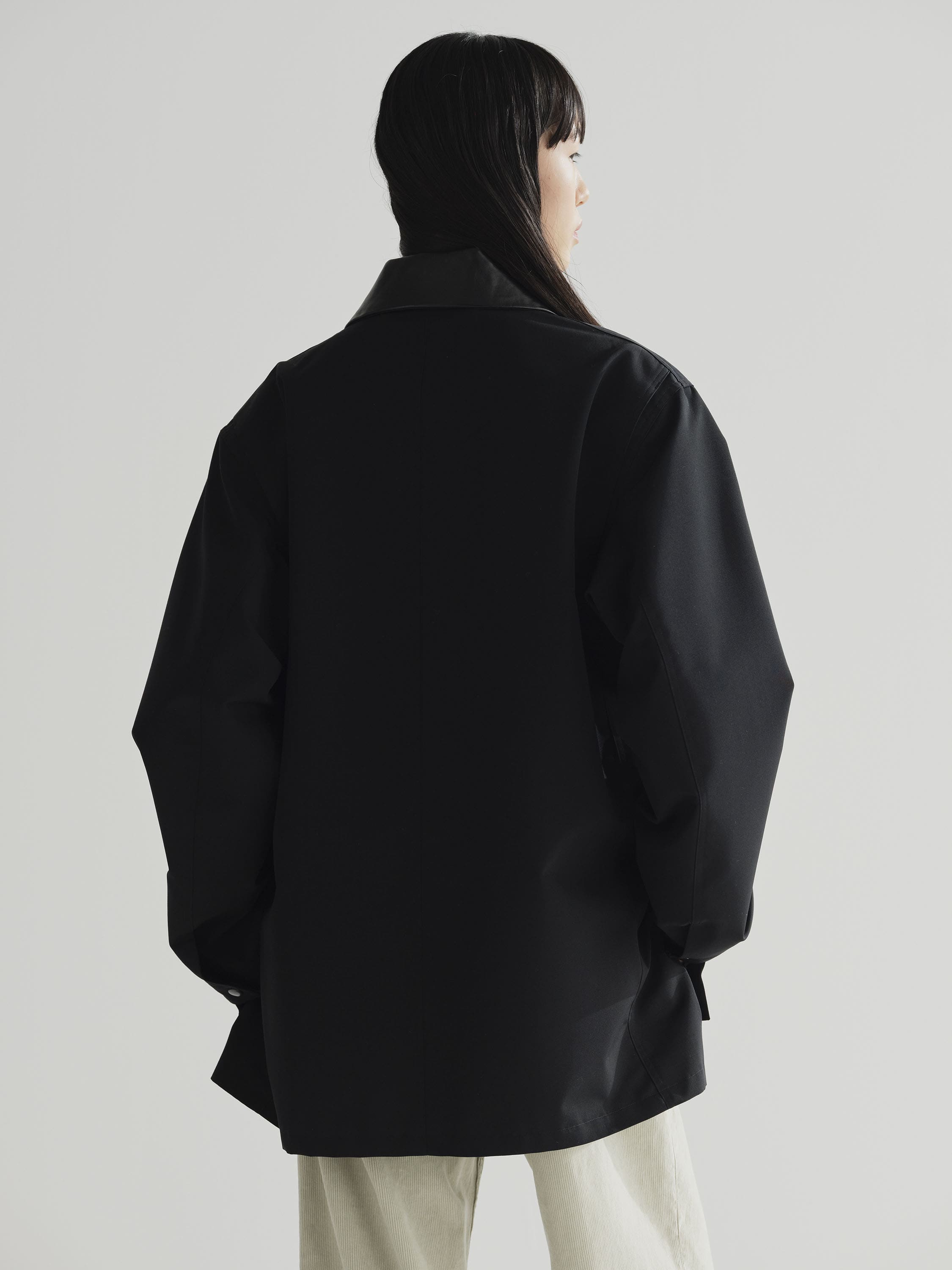 WOOL MAX CANVAS BLOUSON 詳細画像 BLACK 4