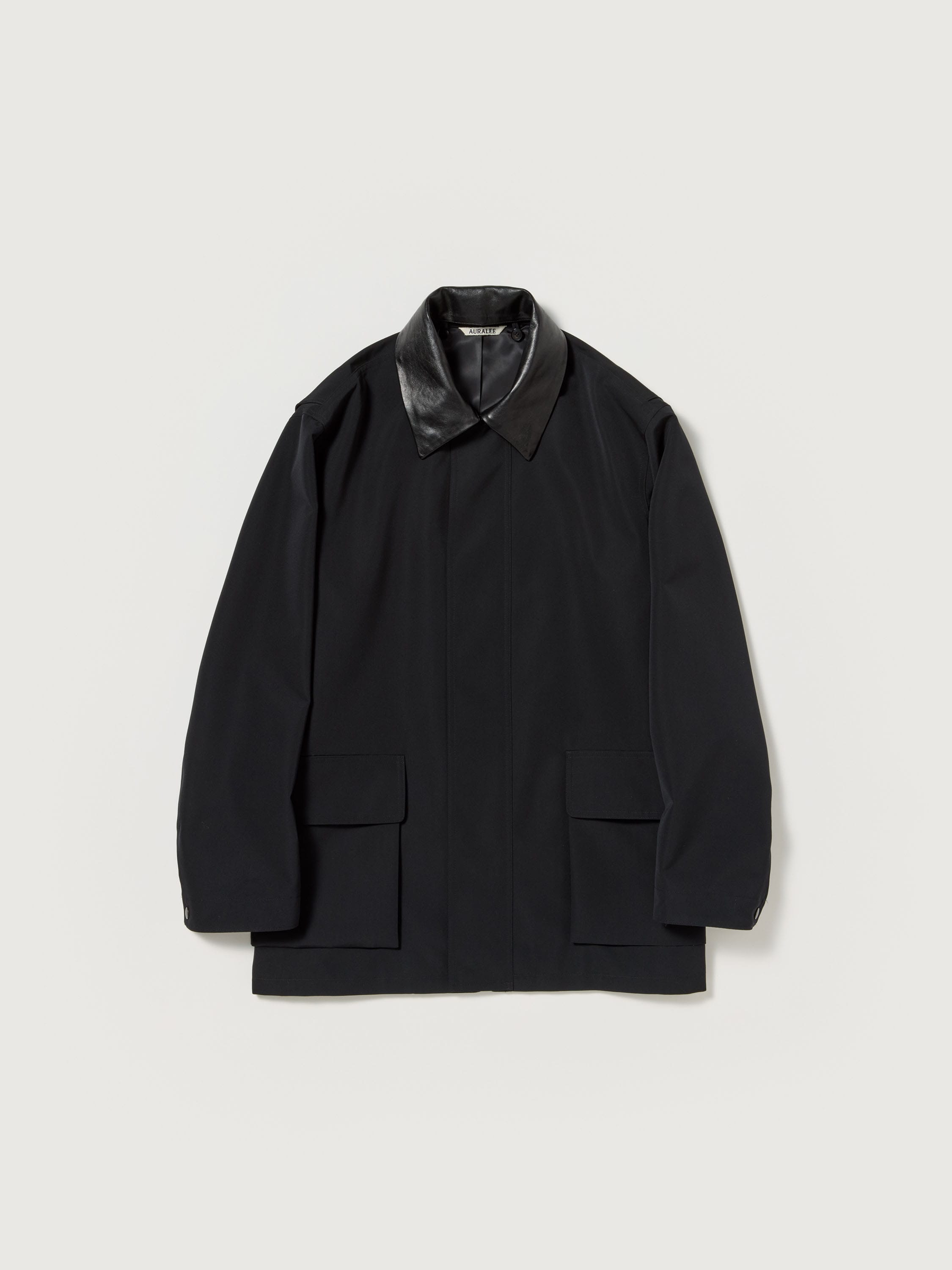 WOOL MAX CANVAS BLOUSON 詳細画像 BLACK 5